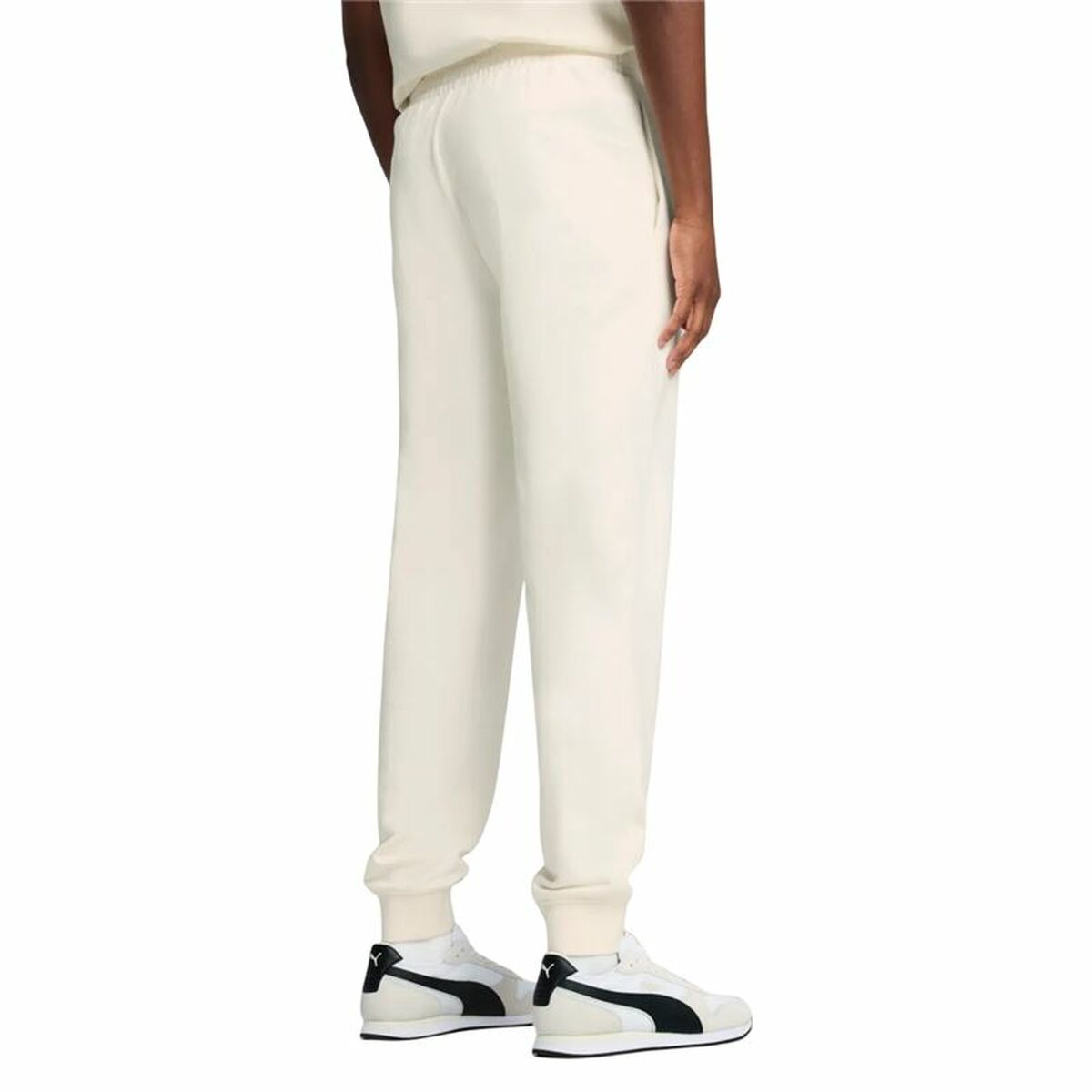 Trousers Puma Essentials Elevated TR White Natural