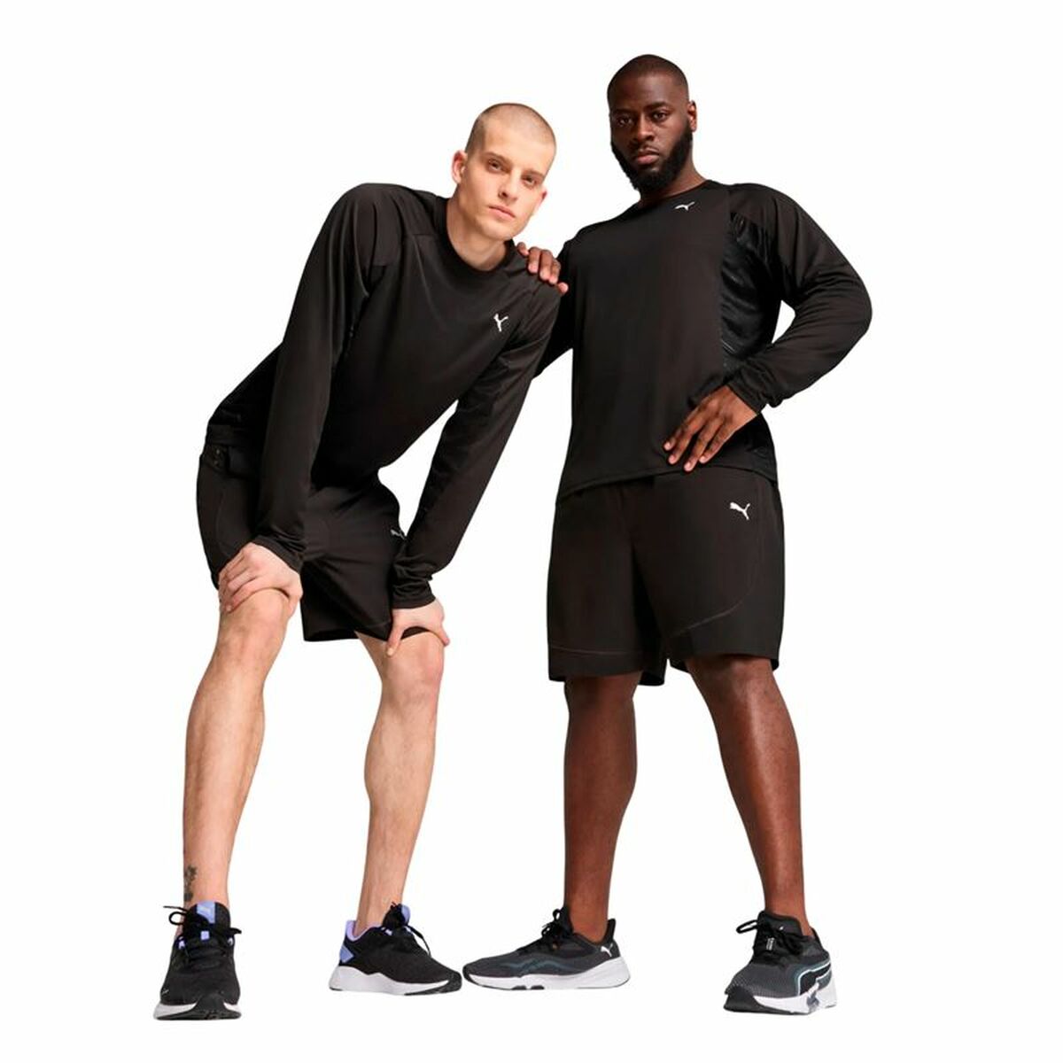 Sports Shorts Puma M Flex 7″ Woven Black Men Fitness