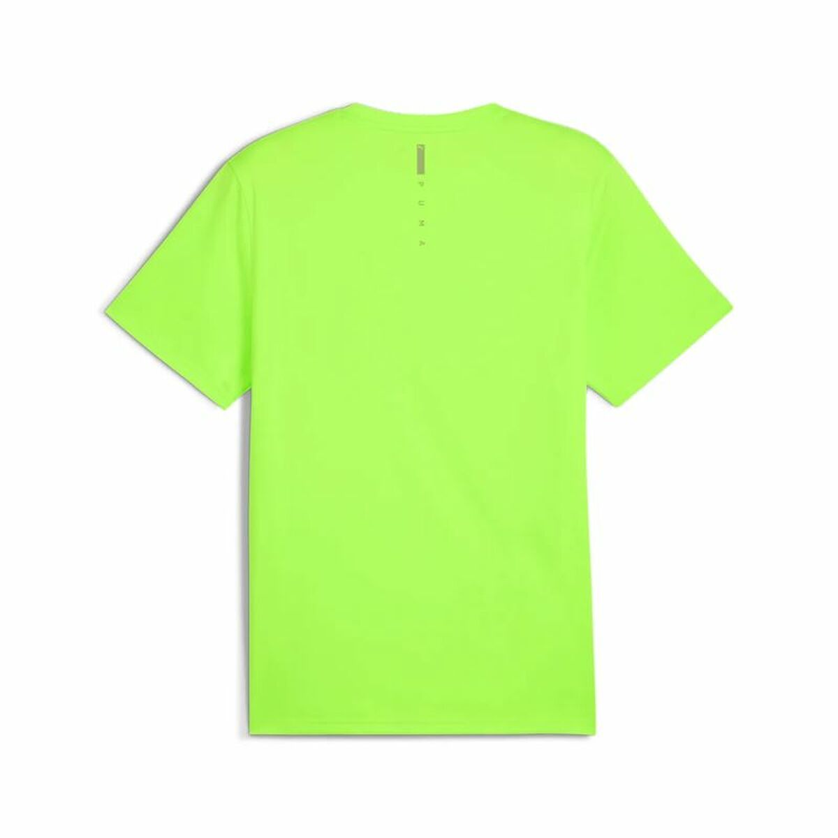 Men’s Short Sleeve T-Shirt Puma M Flex Pocket Tee Green Lime green