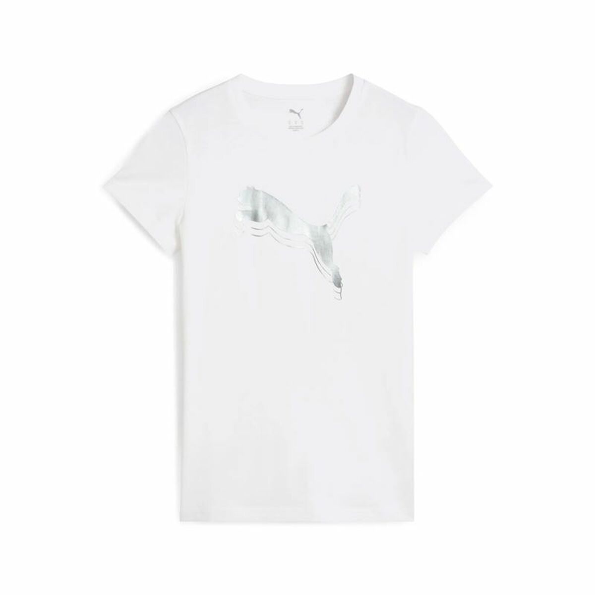 Women’s Short Sleeve T-Shirt Puma Essentials White