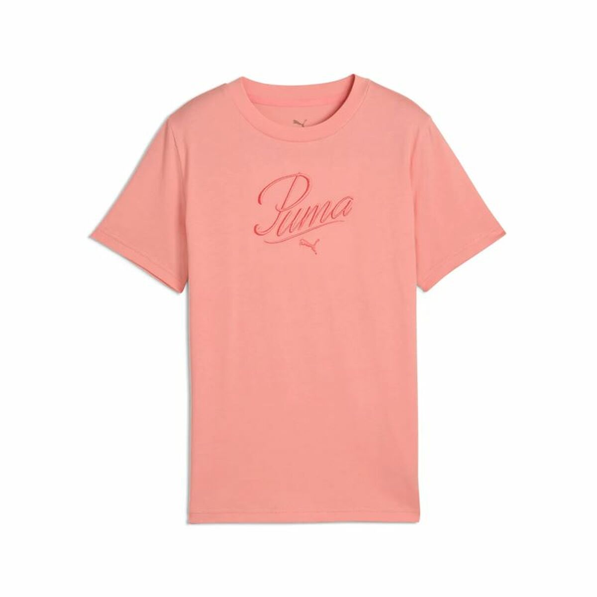 Child’s Short Sleeve T-Shirt Puma Essentials Pink