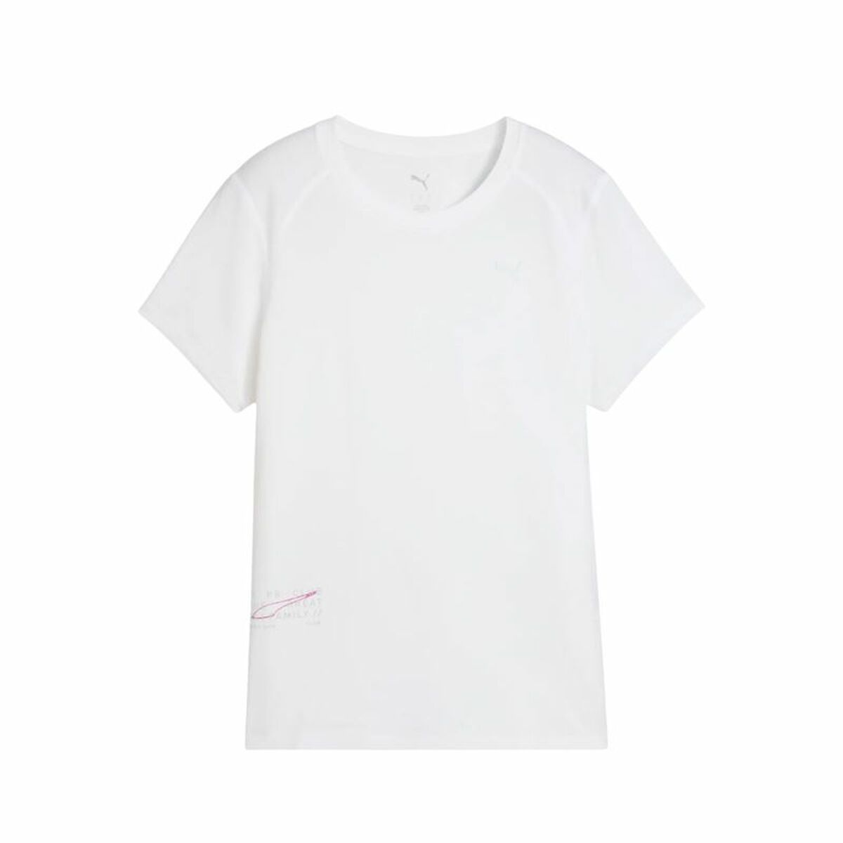 Women’s Short Sleeve T-Shirt Puma Run Graphic Mesh White
