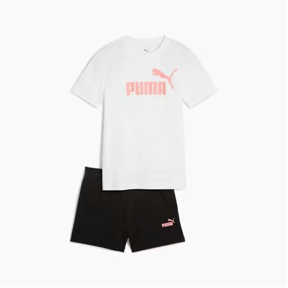 Children’s Sports Outfit Puma Essentials No.1 Logo An White