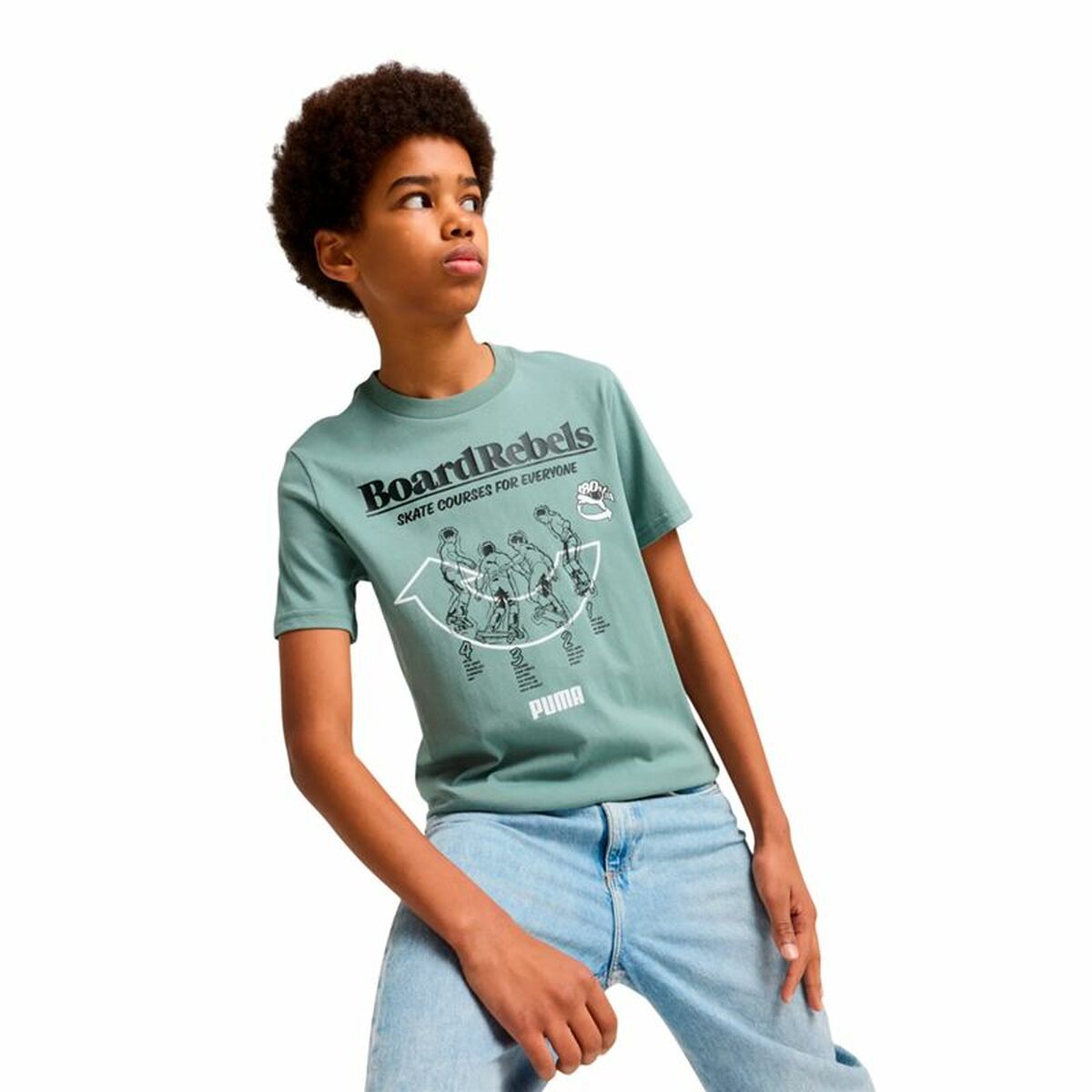 Child’s Short Sleeve T-Shirt Puma Mid90S Graphic Tee I