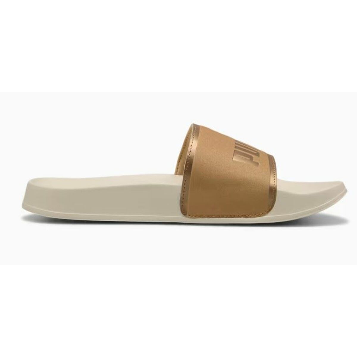 Women’s Flip Flops Puma Leadcat 2.0 Aqua Metallics SS25 401707 02 Beige