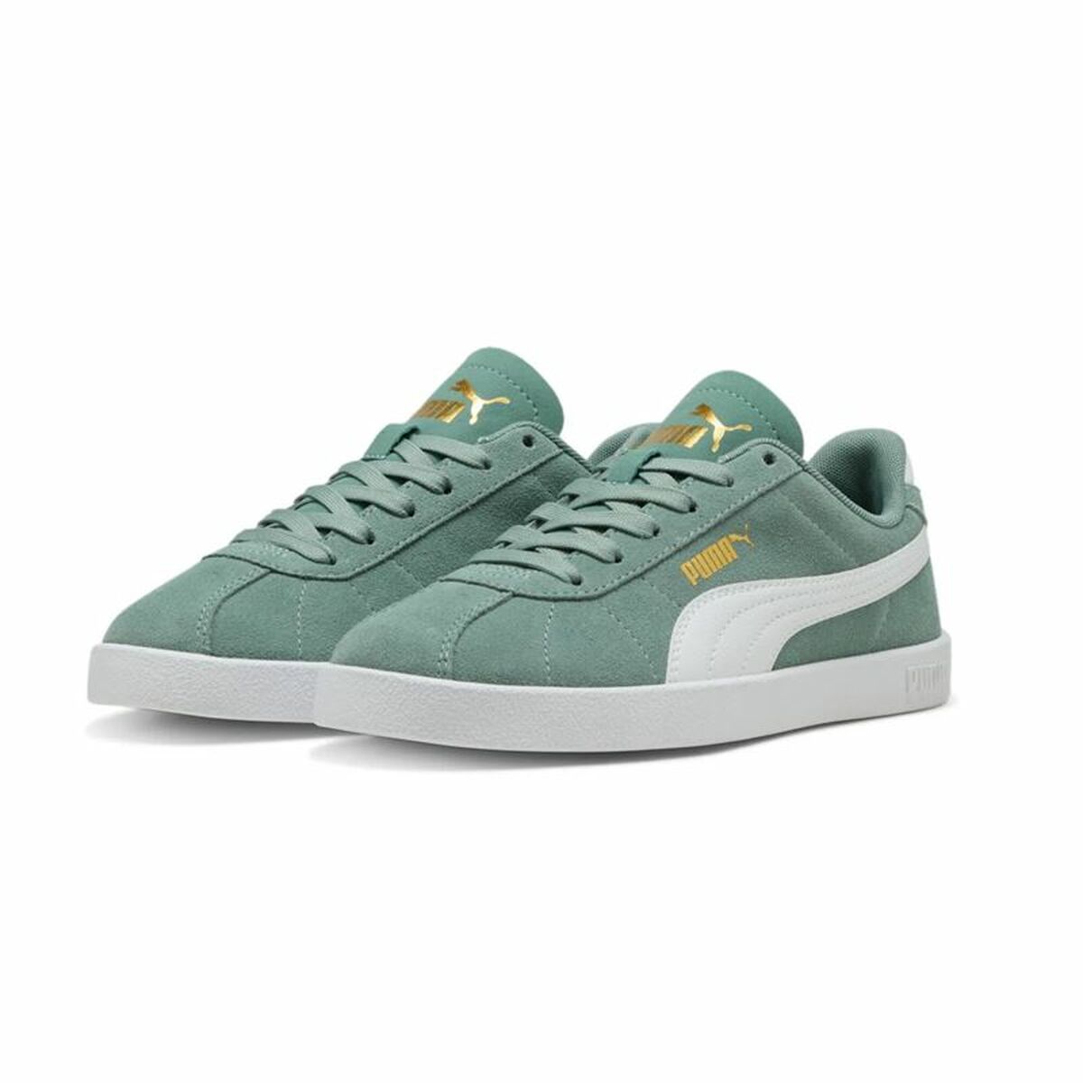 Sports Shoes for Kids Puma Club II Aquamarine