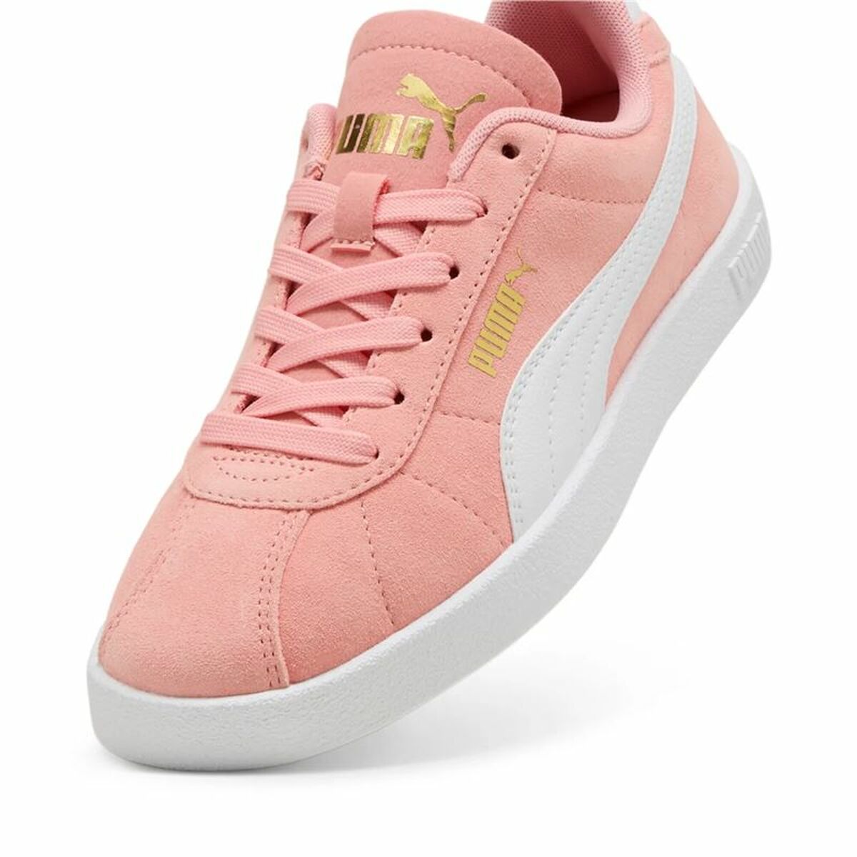 Sports Shoes for Kids Puma Club II Orange