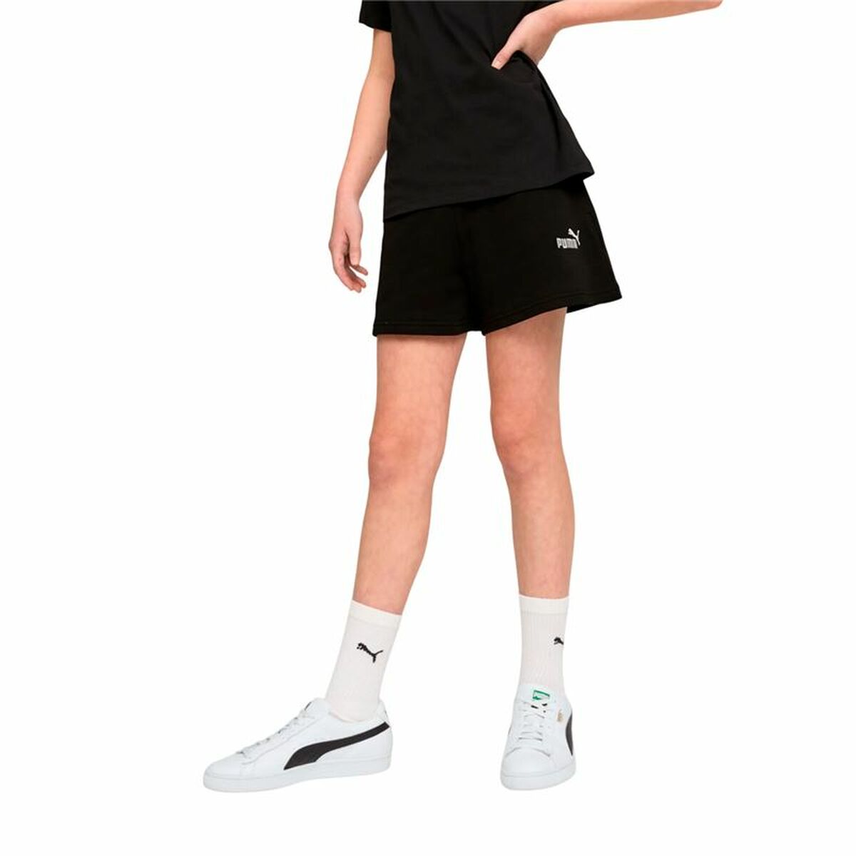 Sports Shorts Puma Essentials  Black