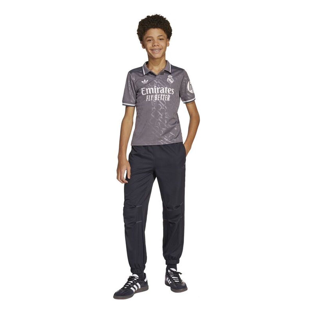 Children’s Short Sleeved Football Shirt Adidas Real Madrid 24/25 Away