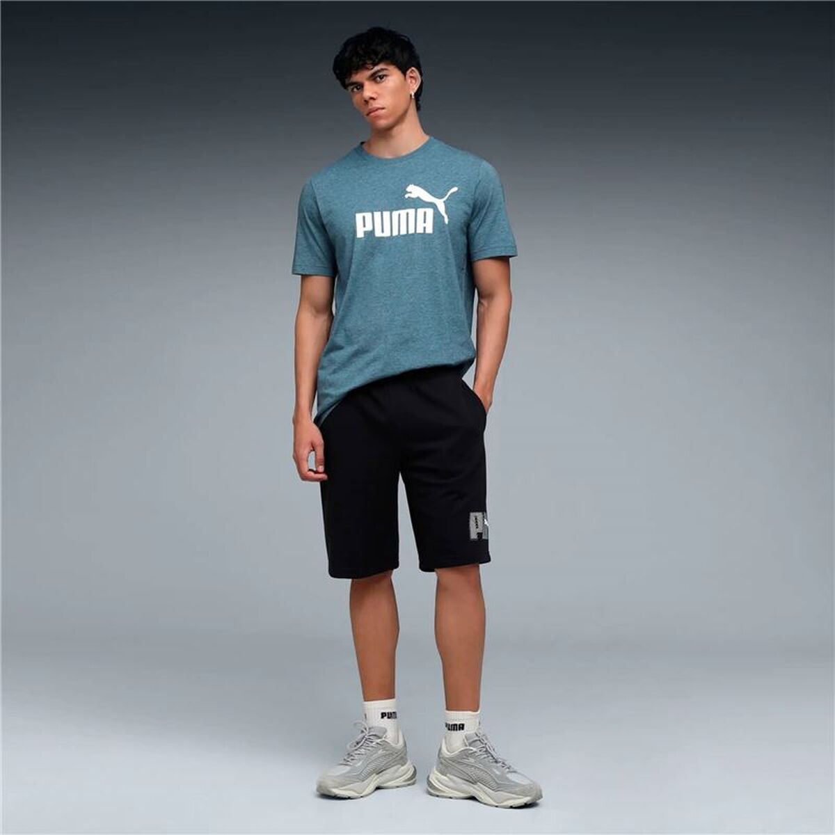 Men’s Sports Shorts Puma Essentials Logo Lab Black