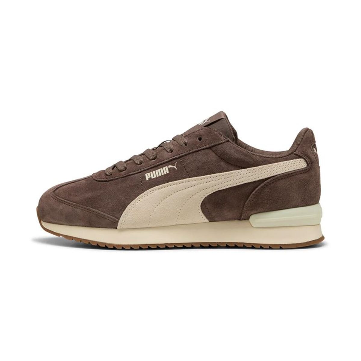 Men’s Casual Trainers Puma R78 Wind Sd Brown Men’s Casual Trainers Puma R78 Wind Sd Brown