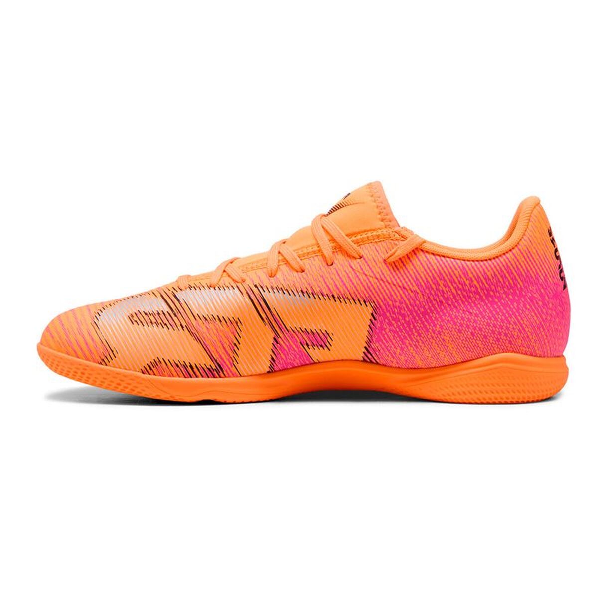 Adult’s Indoor Football Shoes Puma Future 8 Play IHeat Fire Orange