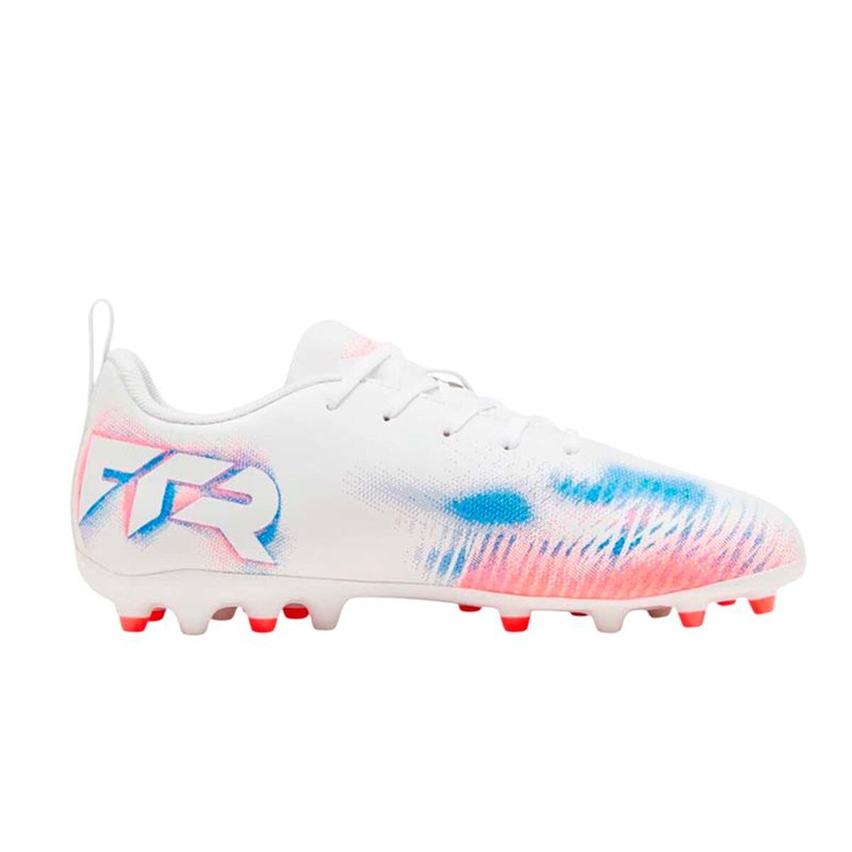 Childrens Football Boots Puma Future 8 Play Mg White Childrens Football Boots Puma Future 8 Play Mg White