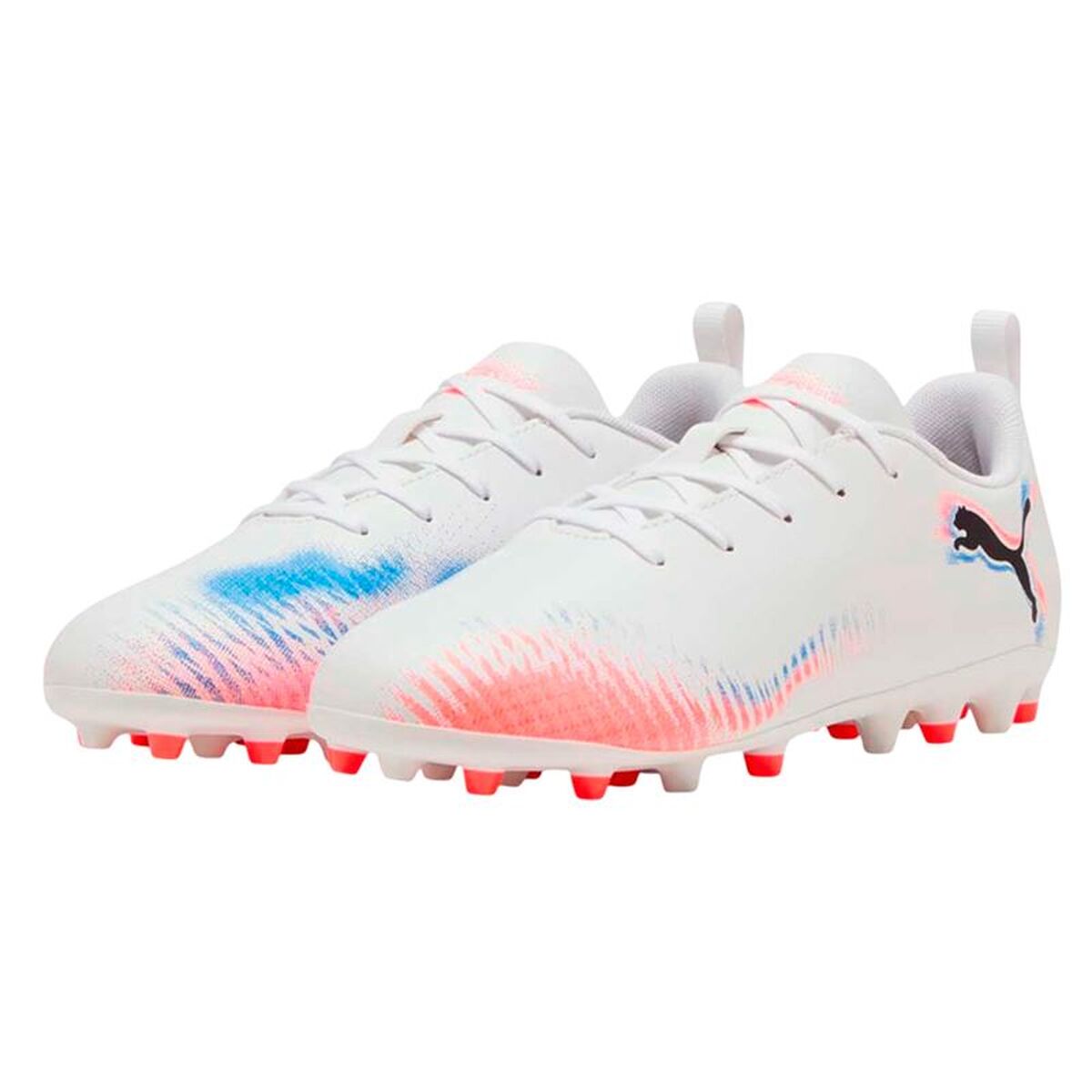 Childrens Football Boots Puma Future 8 Play Mg White