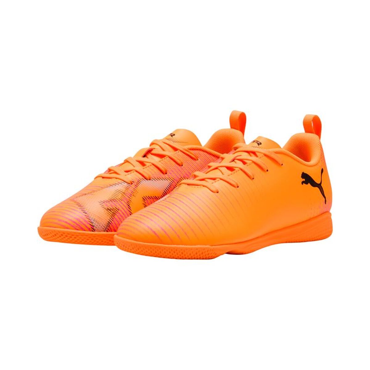Adult’s Indoor Football Shoes Puma Future 8 Play It Heat Orange