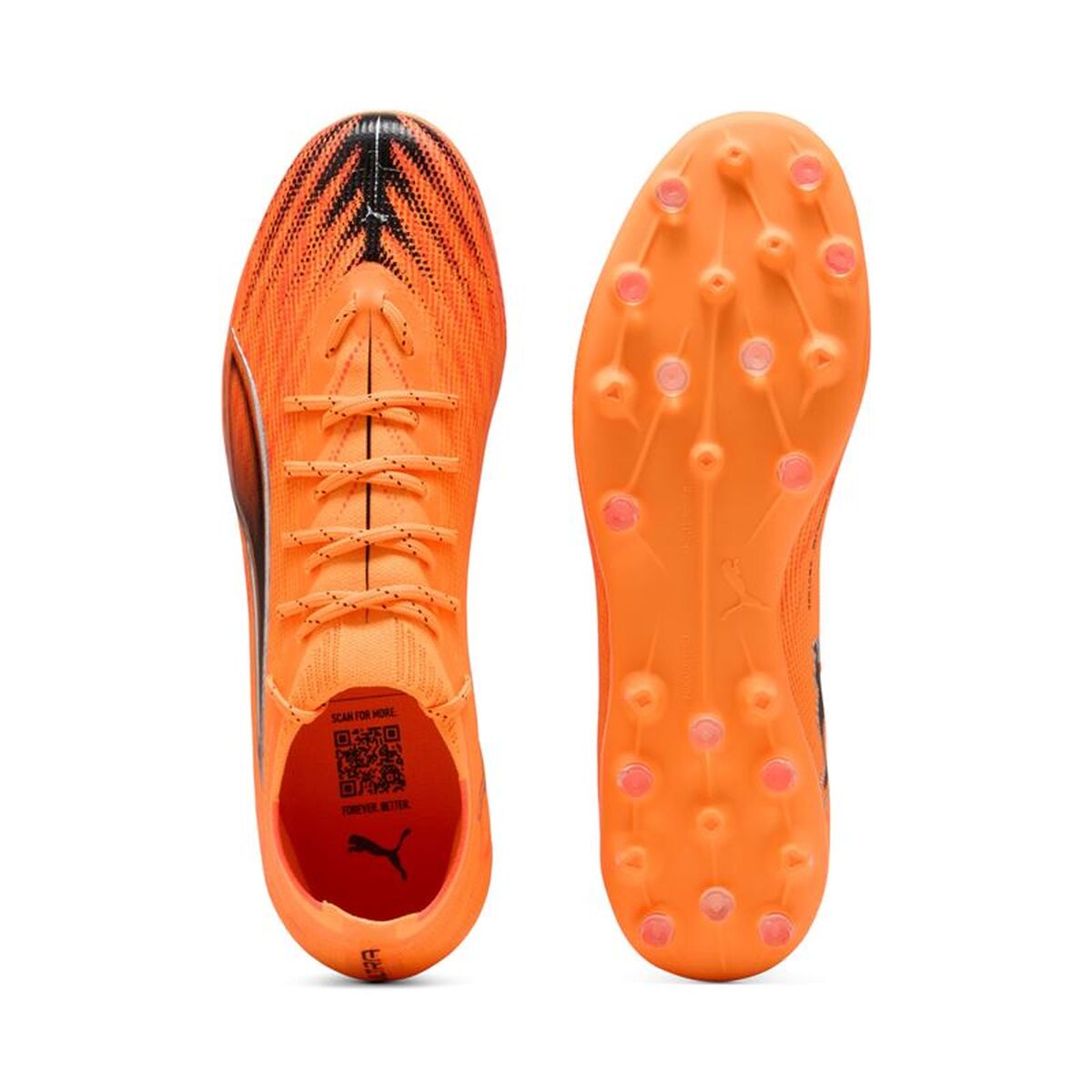 Adult’s Football Boots Puma Ultra 6 Pro Mg Heat Fire Black Black