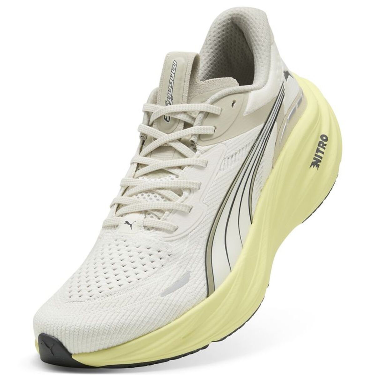 Running Shoes for Adults Puma Magnify Nitro 3 Beige