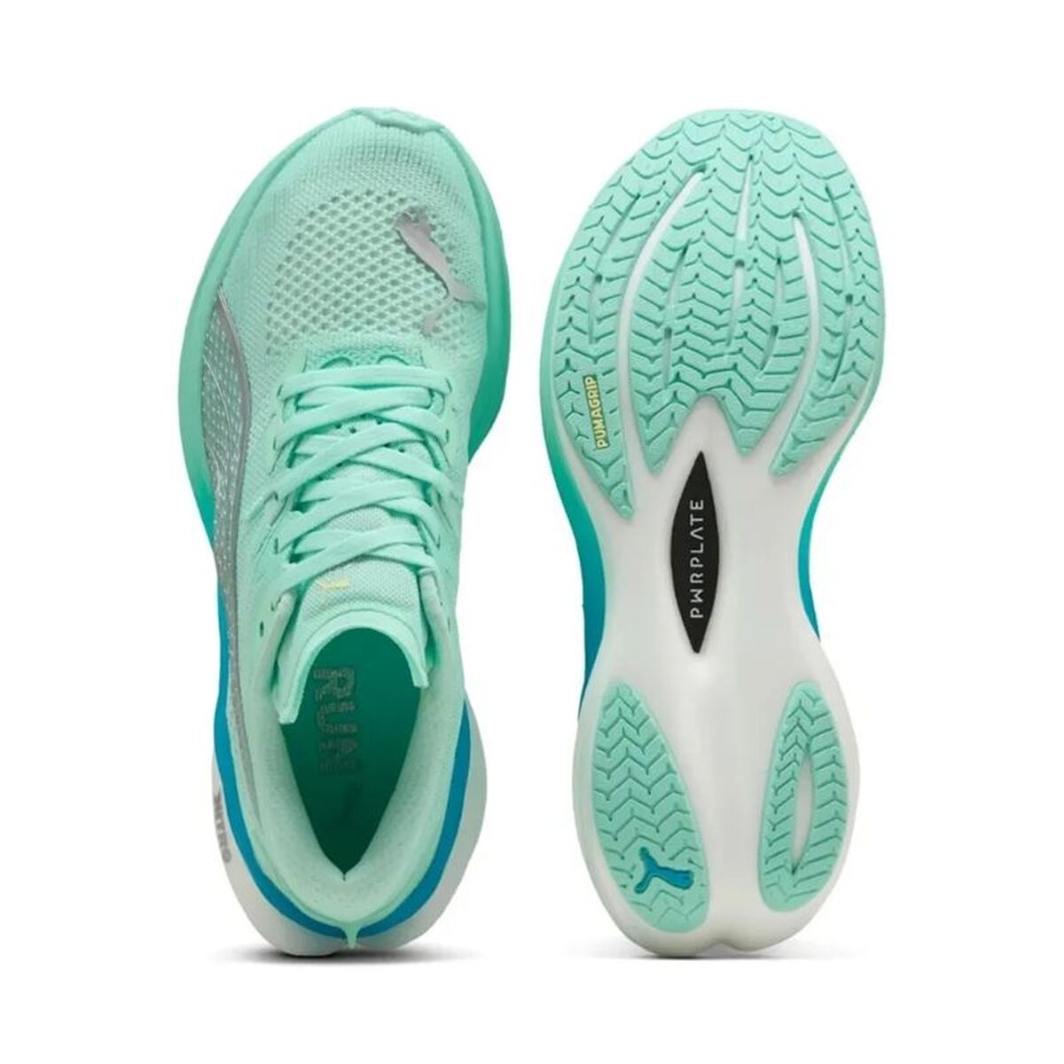 Running Shoes for Adults Puma Deviate Nitro 3 Wns Light Blue