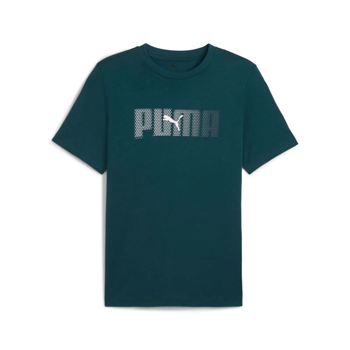Men’s Short Sleeve T-Shirt Puma Essentials Logo Lab Blue Men’s Short Sleeve T-Shirt Puma Essentials Logo Lab Blue