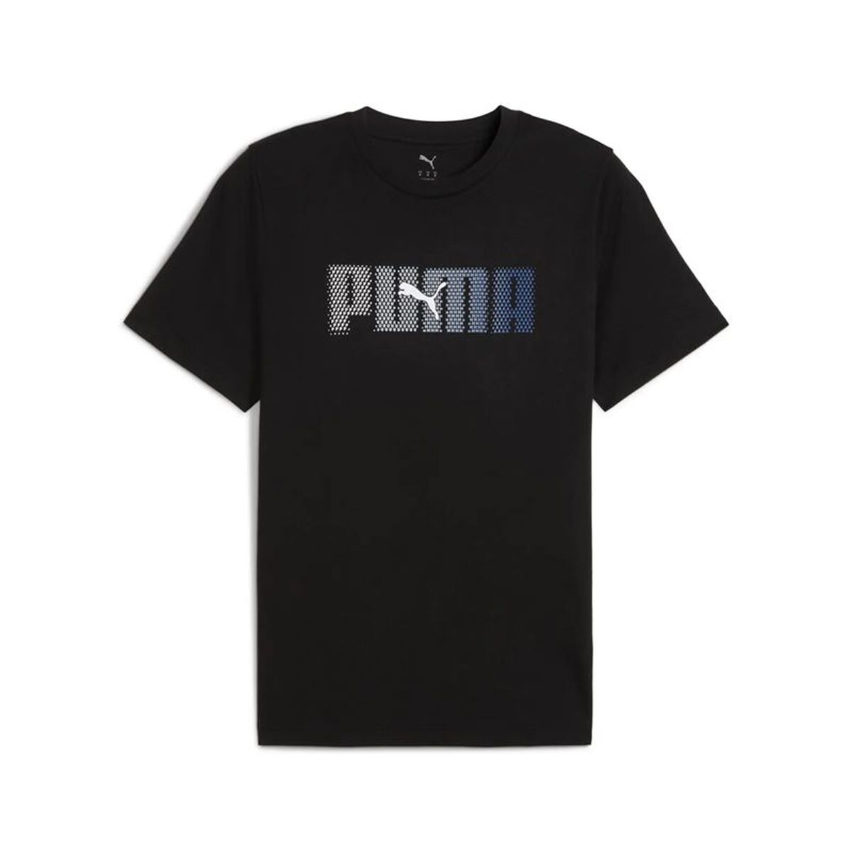 Men’s Short Sleeve T-Shirt Puma Essentials Logo Lab Black Men’s Short Sleeve T-Shirt Puma Essentials Logo Lab Black