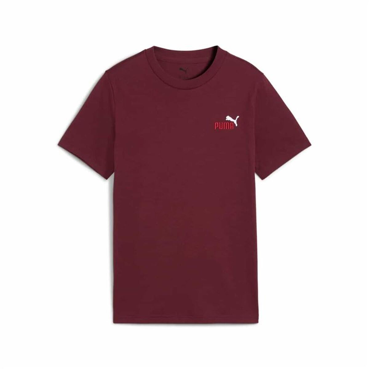 Child’s Short Sleeve T-Shirt Puma Essentials 2 Maroon