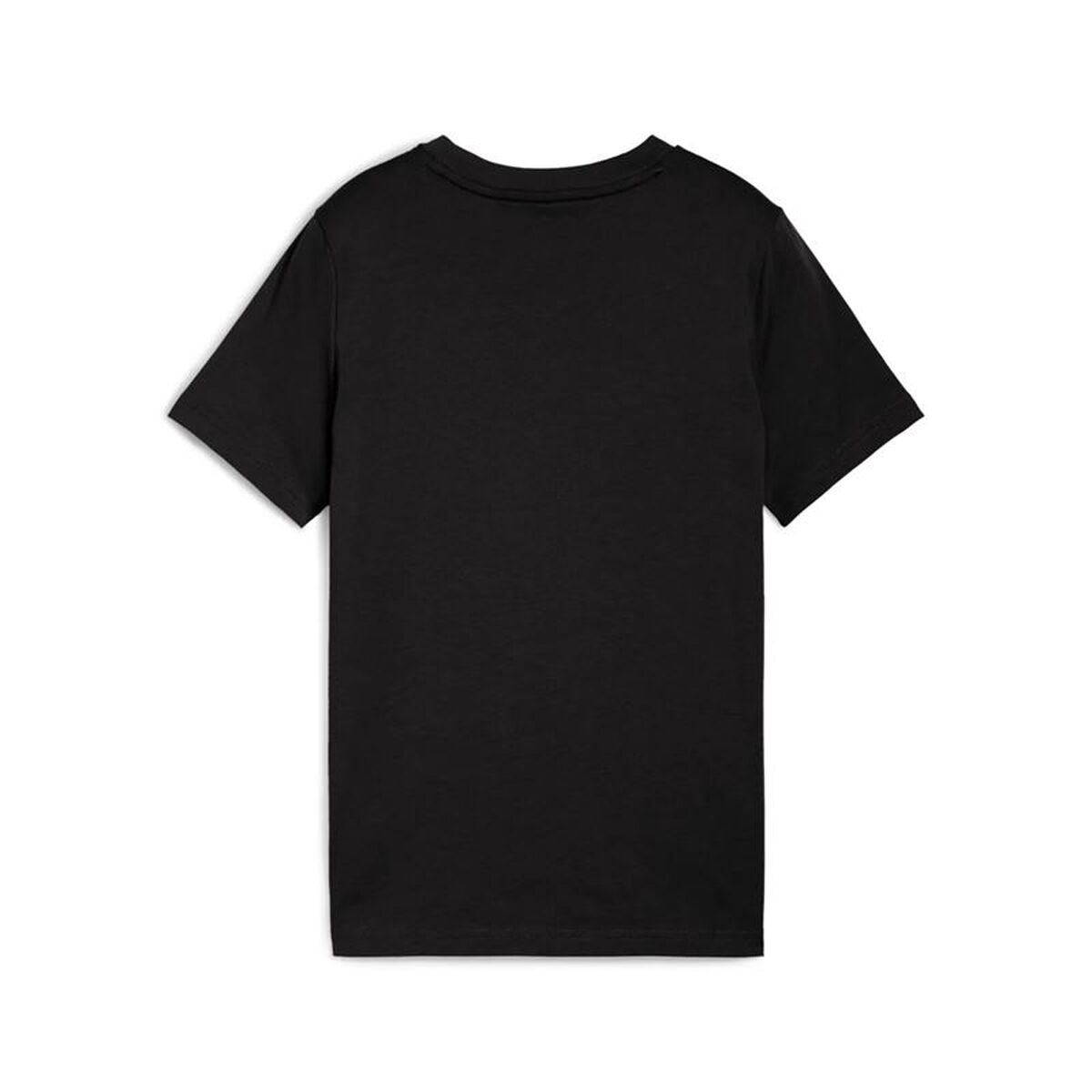 Child’s Short Sleeve T-Shirt Puma Essentials Logo Lab B Black