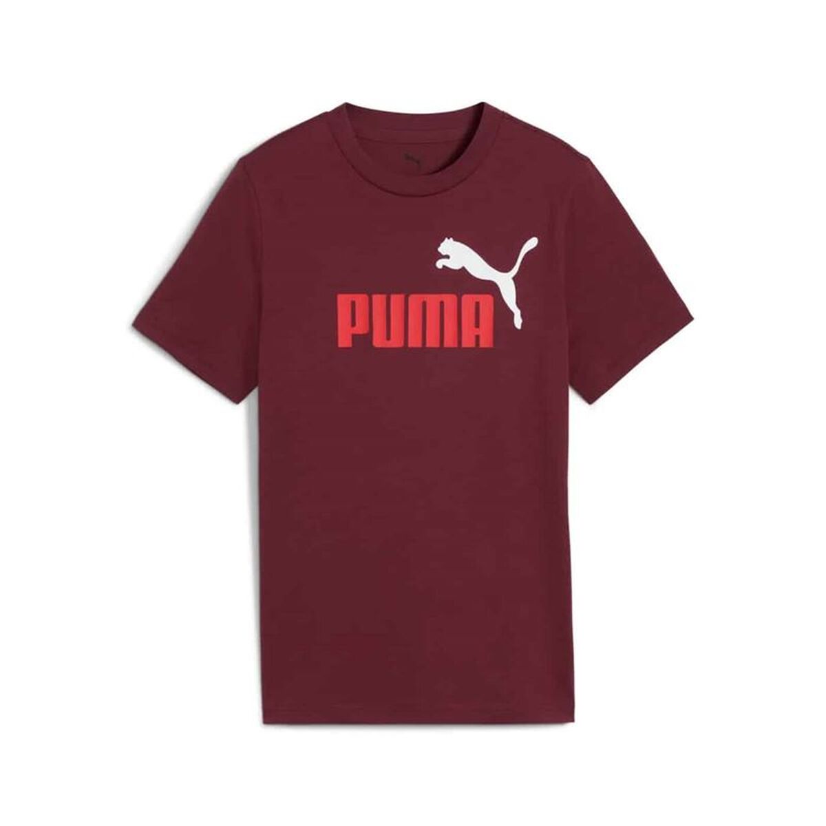 Child’s Short Sleeve T-Shirt Puma Essentials 2 Color No.1 Maroon Child’s Short Sleeve T-Shirt Puma Essentials 2 Color No.1 Maroon
