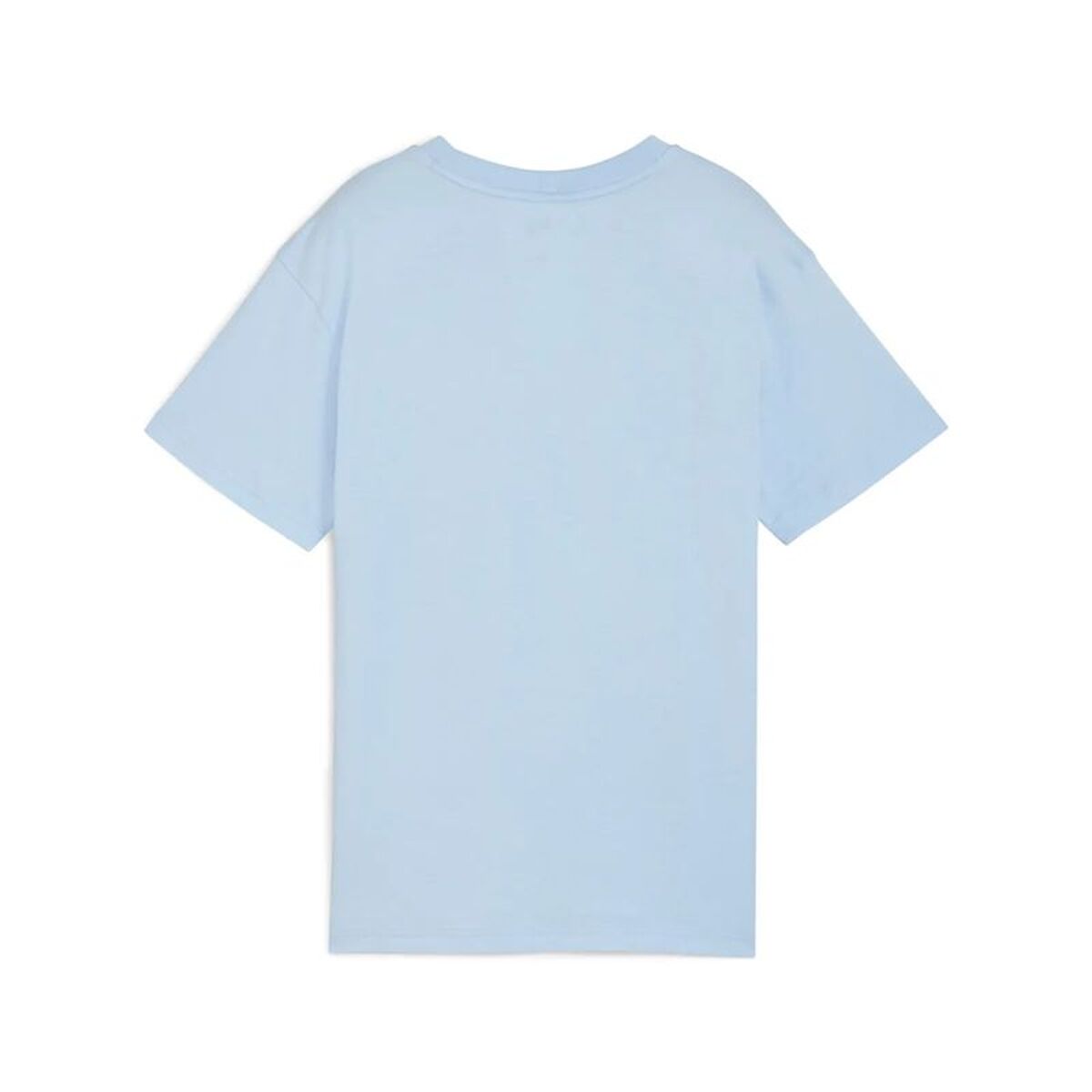 Child’s Short Sleeve T-Shirt Puma Essentials 2 Color Sky blue