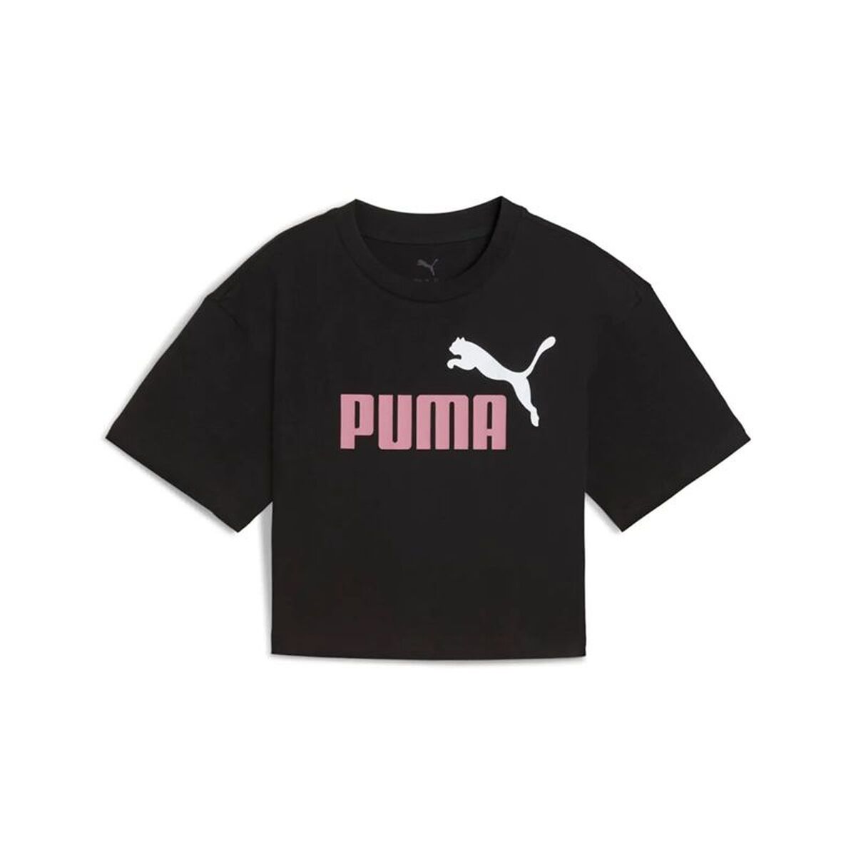 Child’s Short Sleeve T-Shirt Puma Essentials 2 Color No. 1 Black