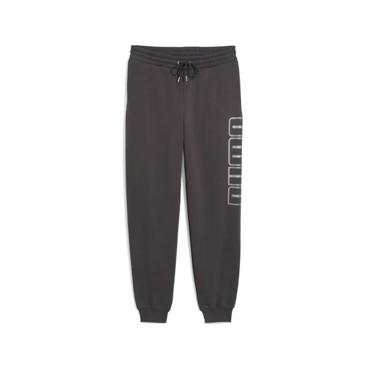 Long Sports Trousers Puma Maximal Metallic Swe Grey Men