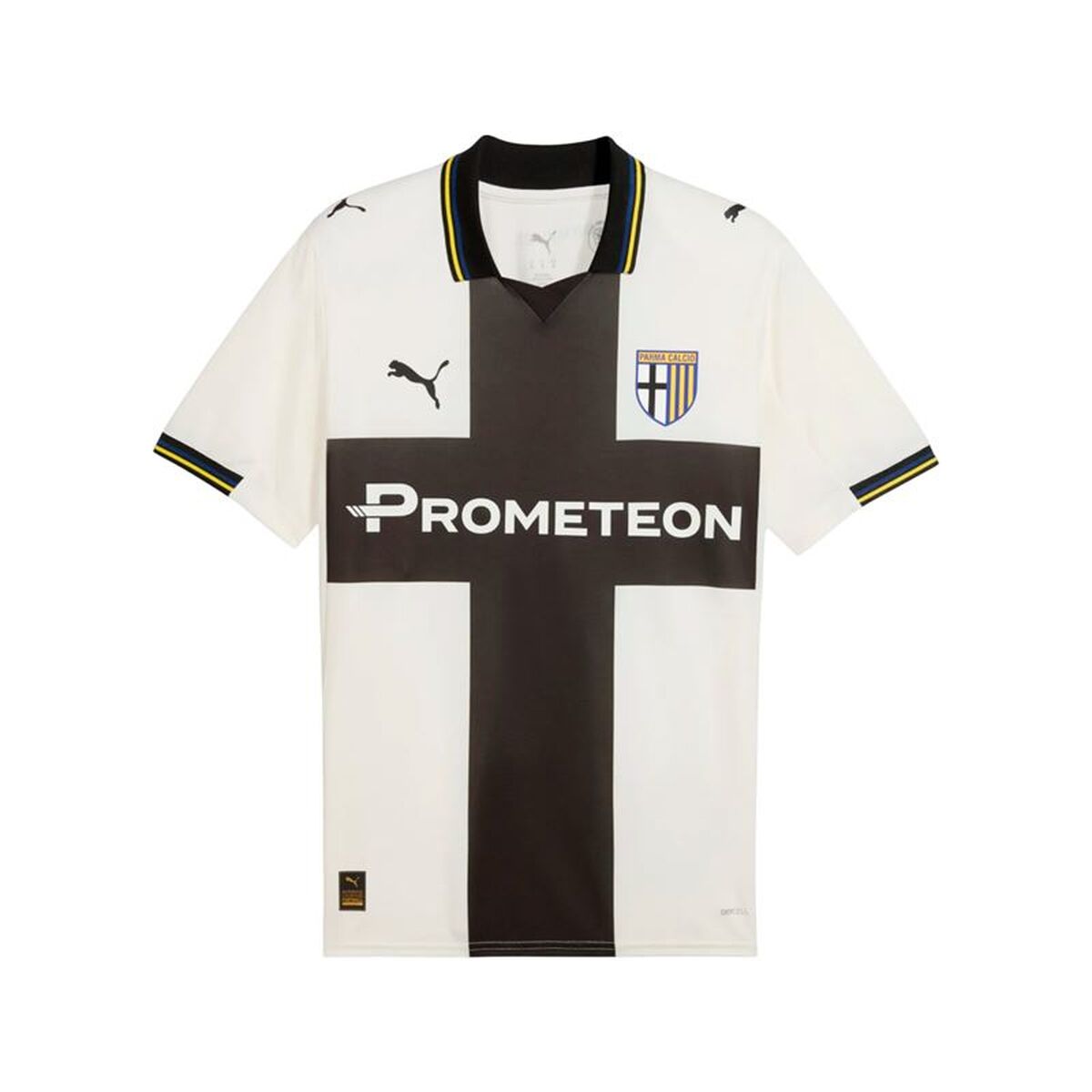 Men’s Short-sleeved Football Shirt Puma Parma Calcio Home White
