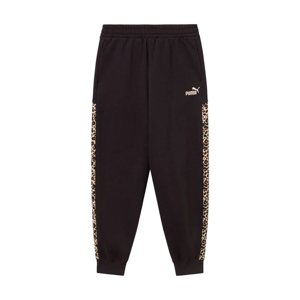 Long Sports Trousers Puma Ess Graphic Animal Black Lady Long Sports Trousers Puma Ess Graphic Animal Black Lady