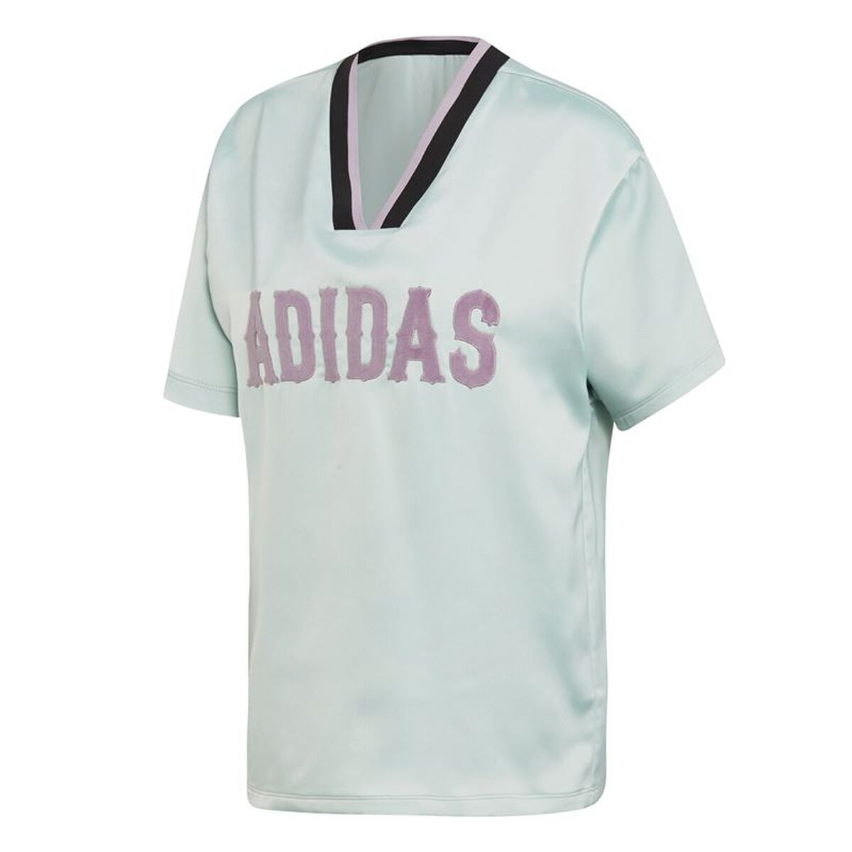Women’s Short Sleeve T-Shirt Adidas Originals Boyfriend Aquamarine Women’s Short Sleeve T-Shirt Adidas Originals Boyfriend Aquamarine