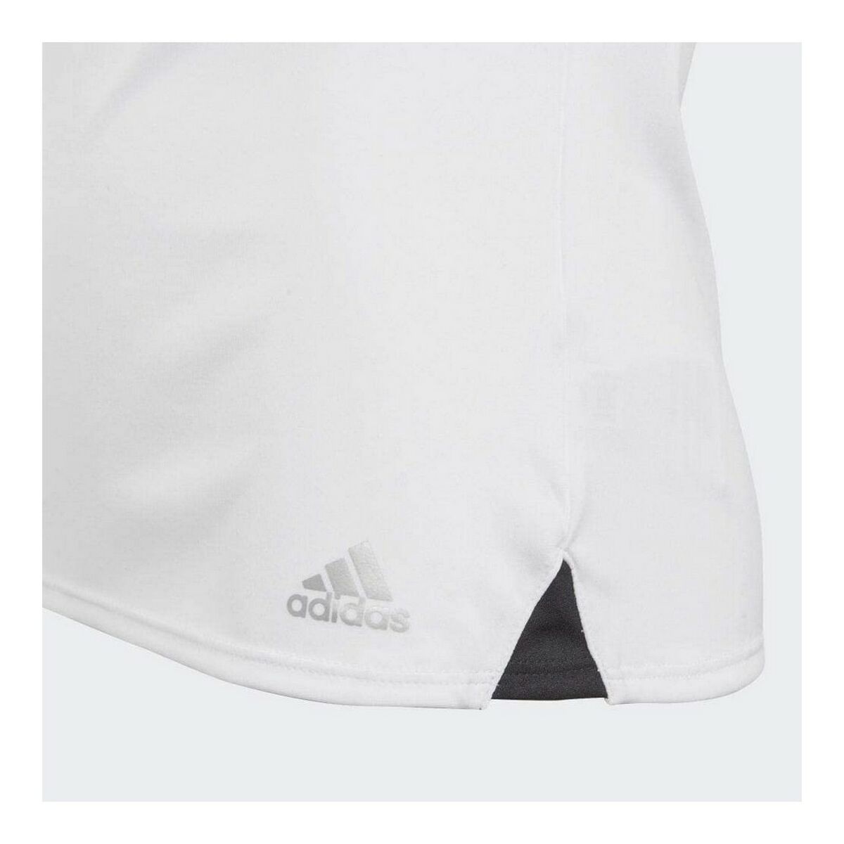 Child’s Short Sleeve T-Shirt Adidas CLUB TEE DU2464 White Polyester
