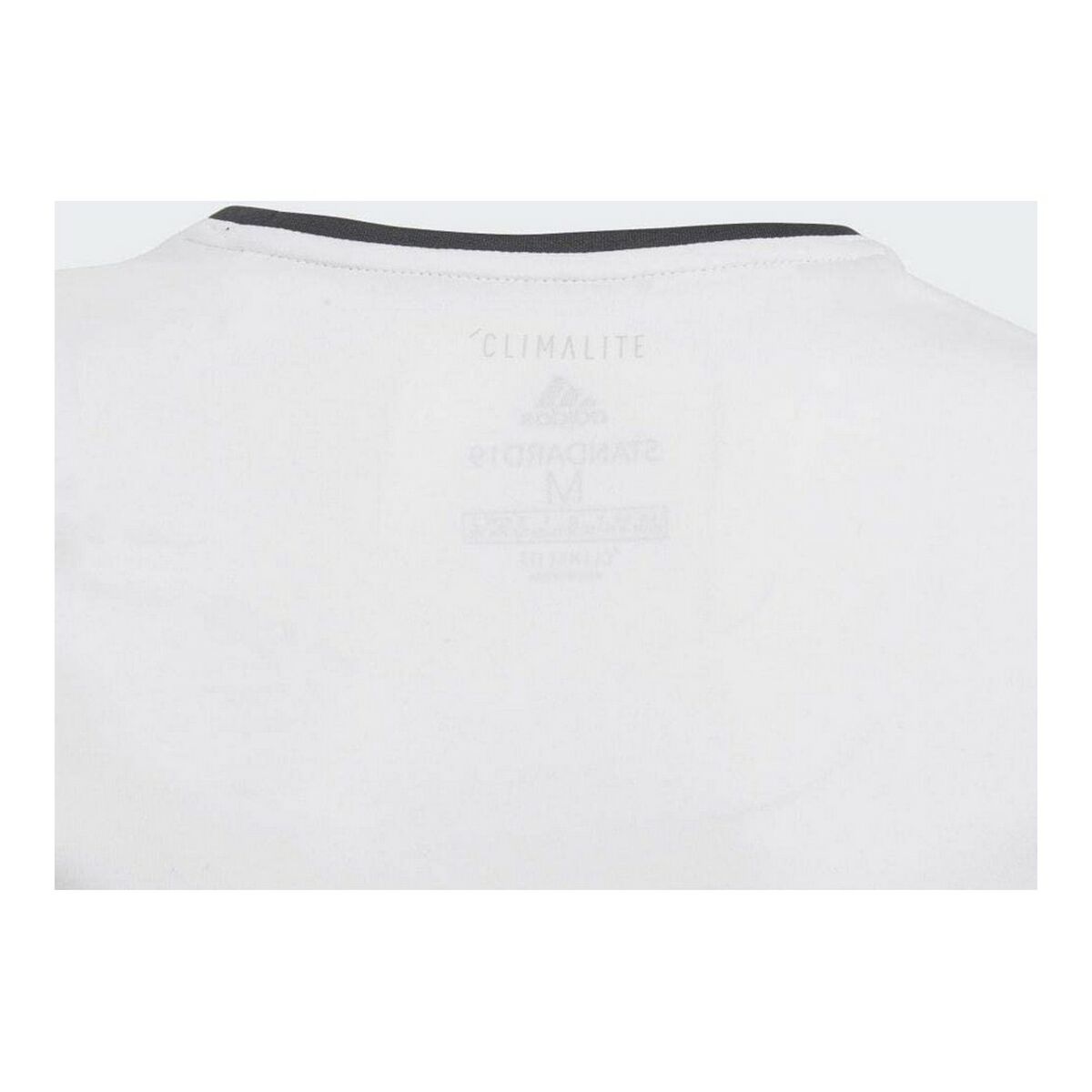Child’s Short Sleeve T-Shirt Adidas CLUB TEE DU2464 White Polyester