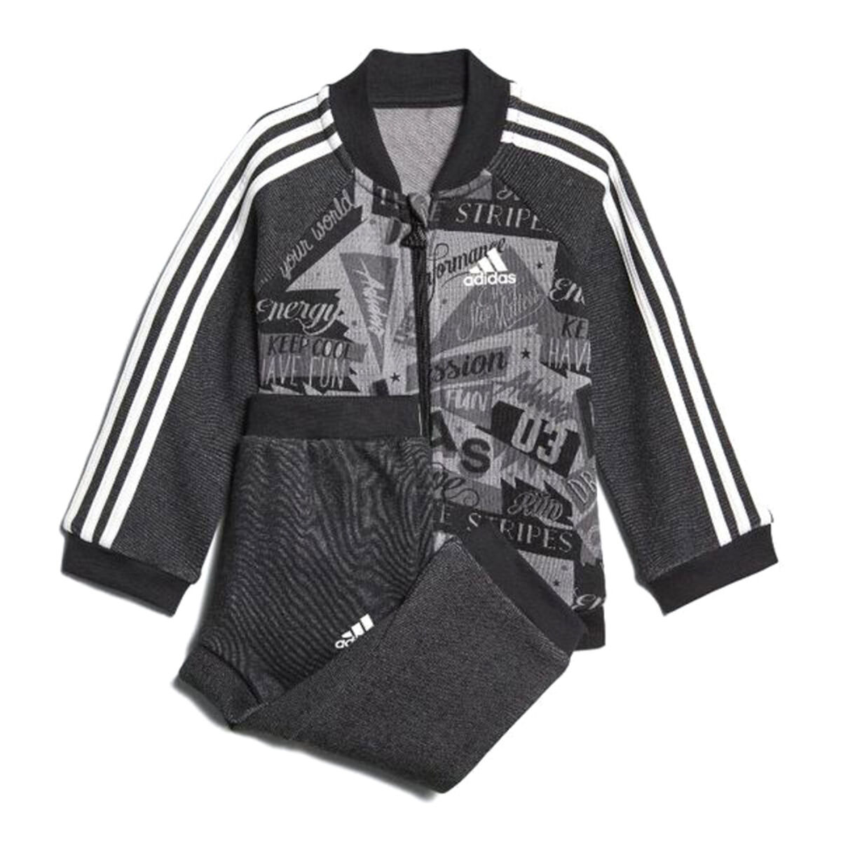 Baby’s Tracksuit Adidas I BBALL JOG FT Grey