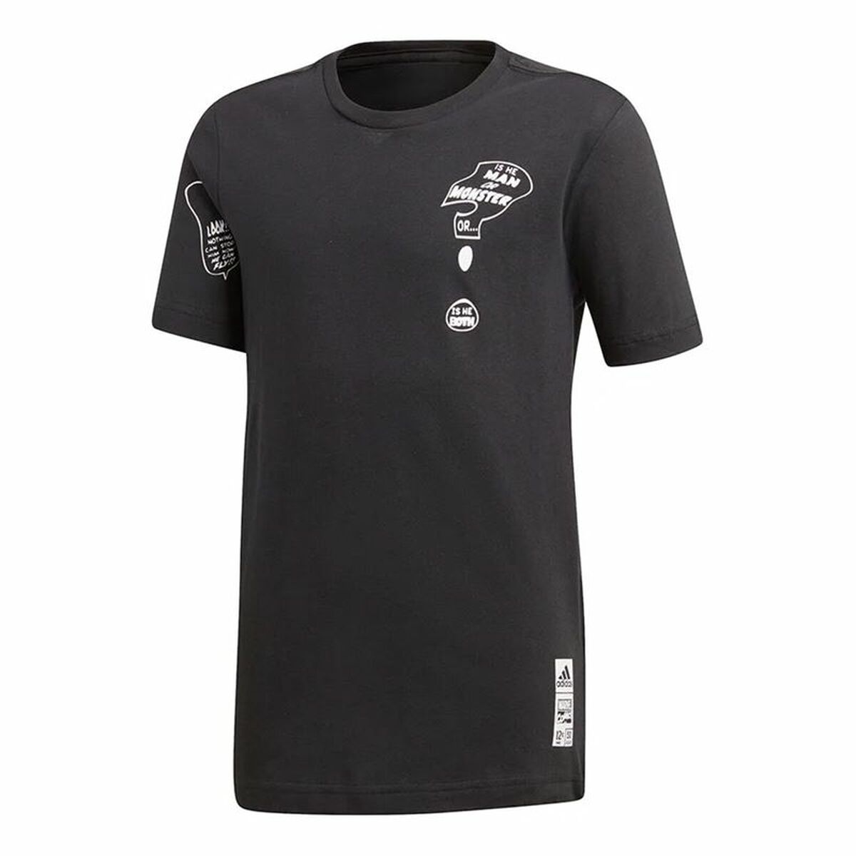 Child’s Short Sleeve T-Shirt Adidas Hulk Black