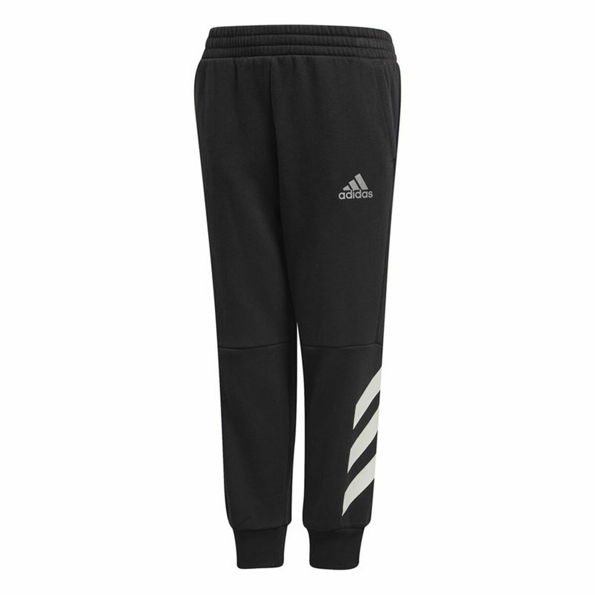 Children’s Tracksuit Bottoms Adidas Comfi  Black