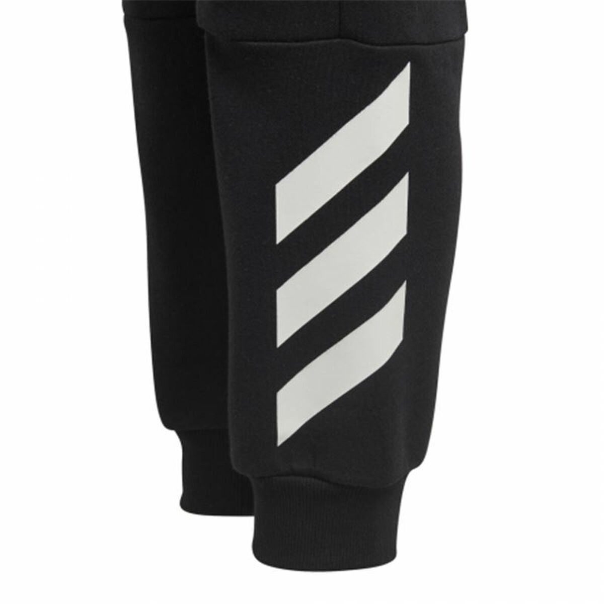 Children’s Tracksuit Bottoms Adidas Comfi  Black