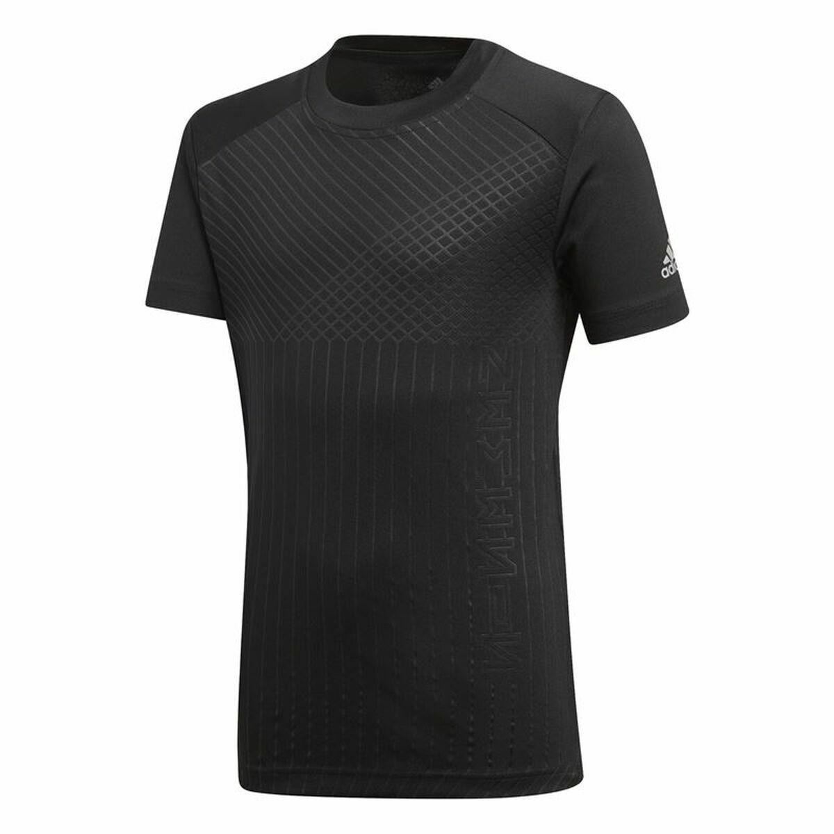 Children’s Short Sleeved Football Shirt Adidas Nemeziz Black
