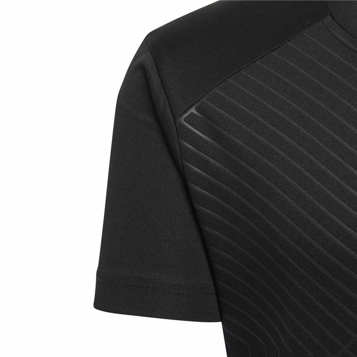 Children’s Short Sleeved Football Shirt Adidas Nemeziz Black