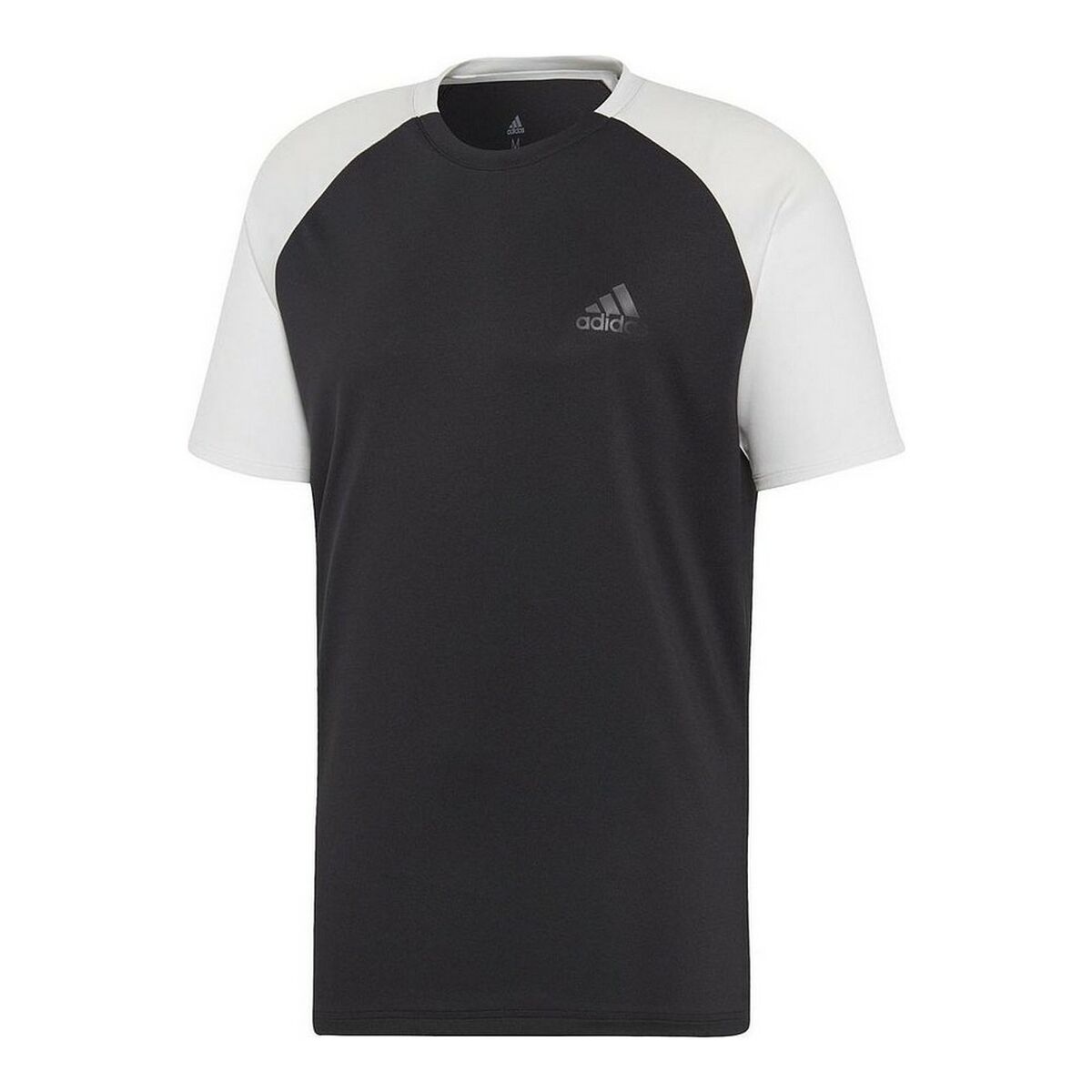 Mens Short Sleeve T-Shirt Adidas CLUB C/B TEE DU0873 Black