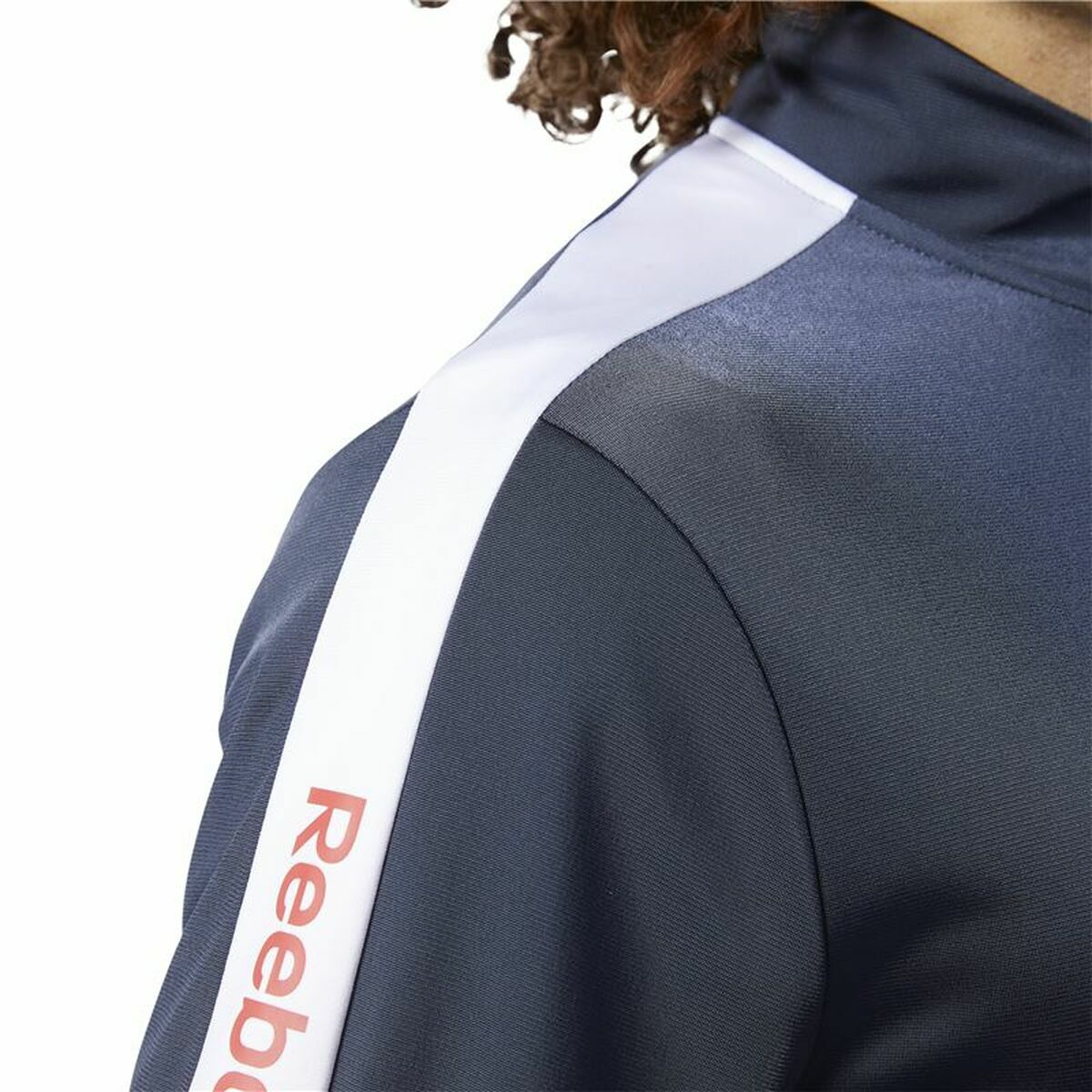 Men’s Sports Jacket Reebok Essentials Linear Logo Dark blue