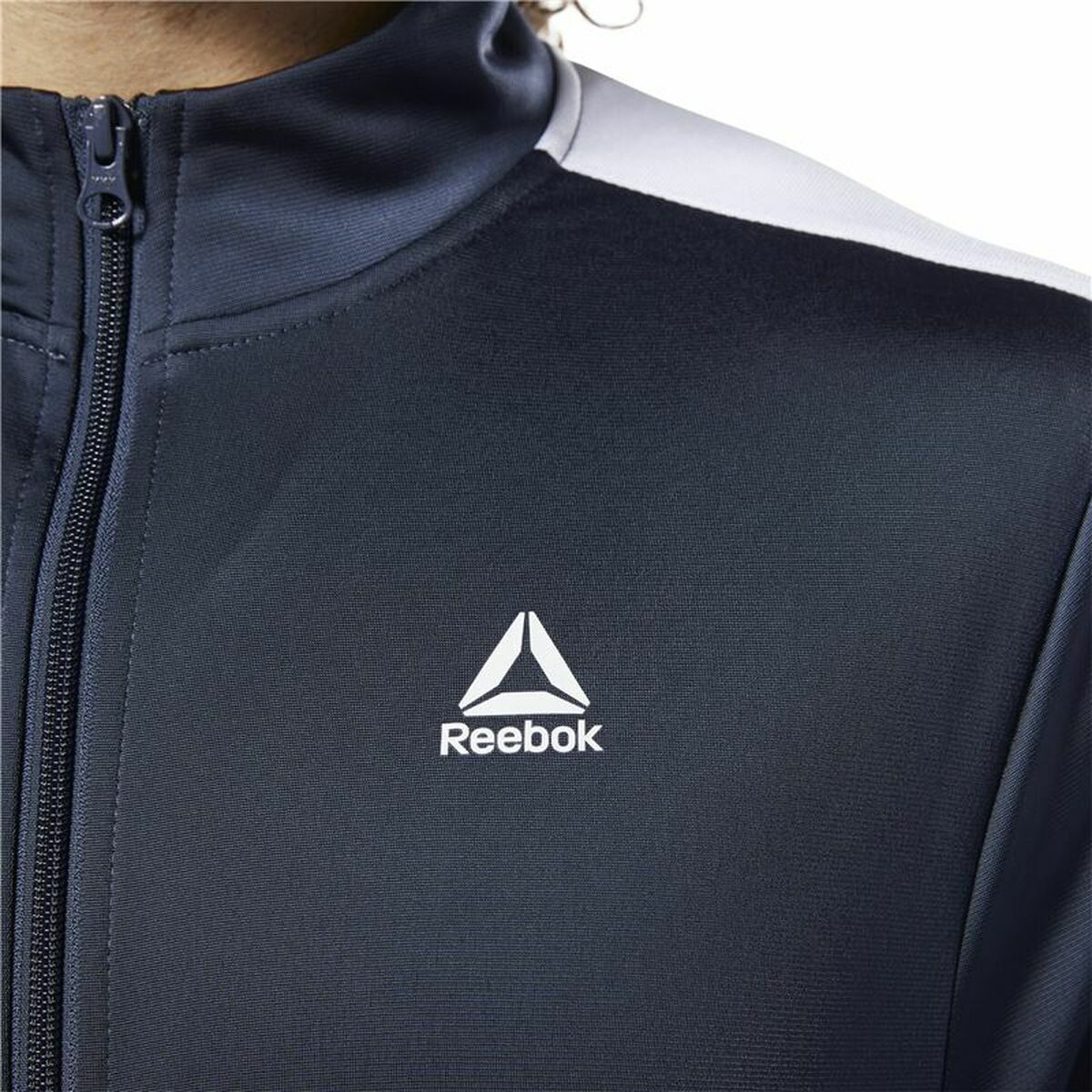 Men’s Sports Jacket Reebok Essentials Linear Logo Dark blue
