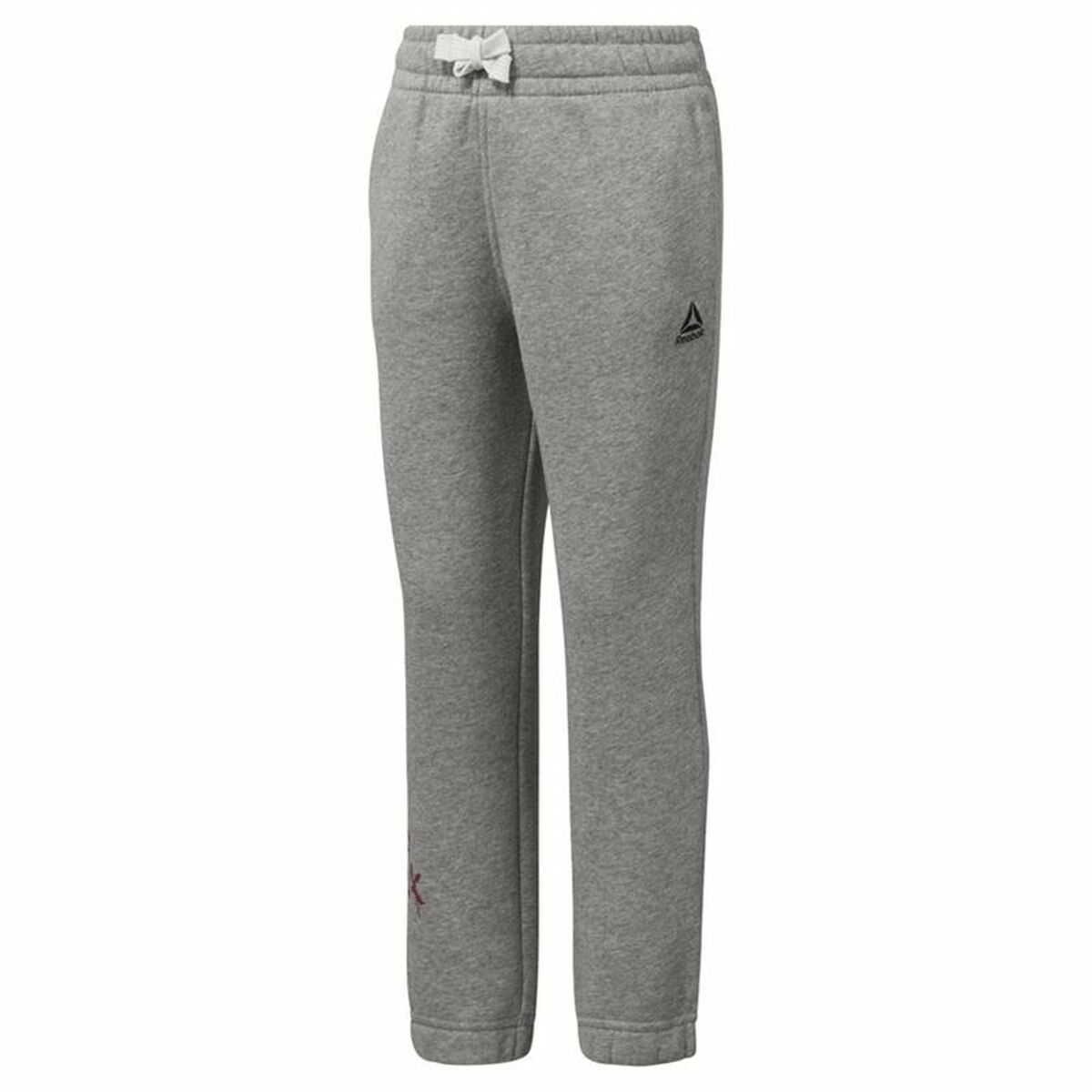 Childrens Sports Shorts Reebok Elem Fleece Dark grey