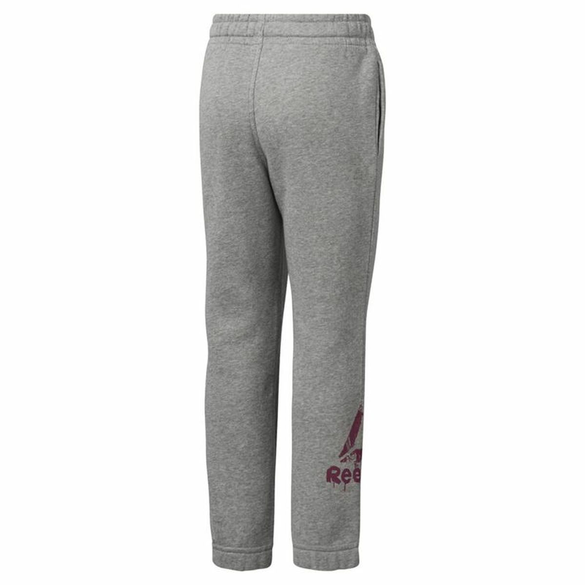 Childrens Sports Shorts Reebok Elem Fleece Dark grey