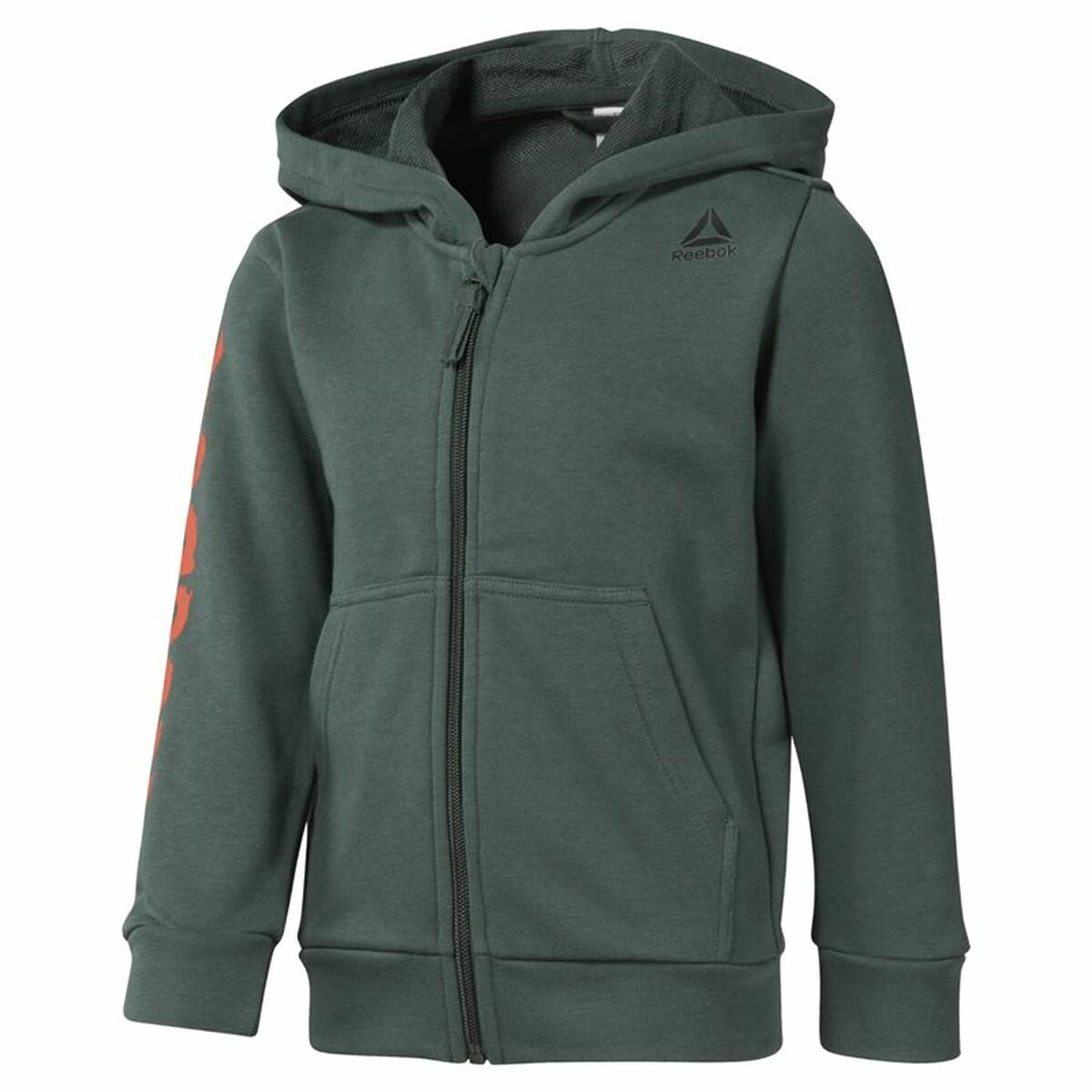 Children’s Sports Jacket Reebok Elements Full Green