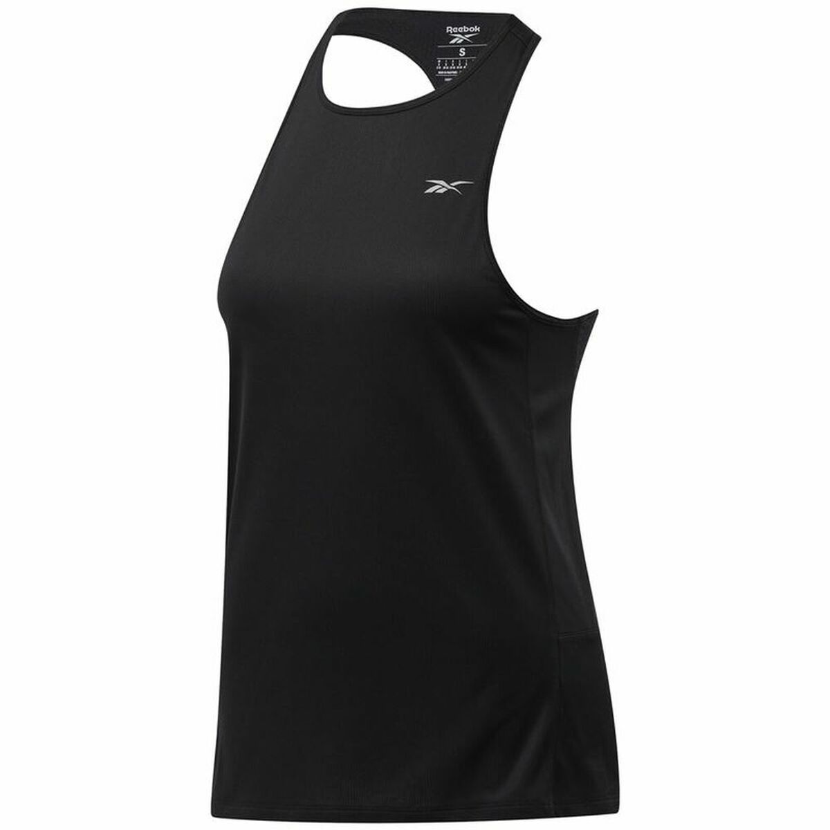 Tank Top Women Reebok Running Essentials Black Tank Top Women Reebok Running Essentials Black