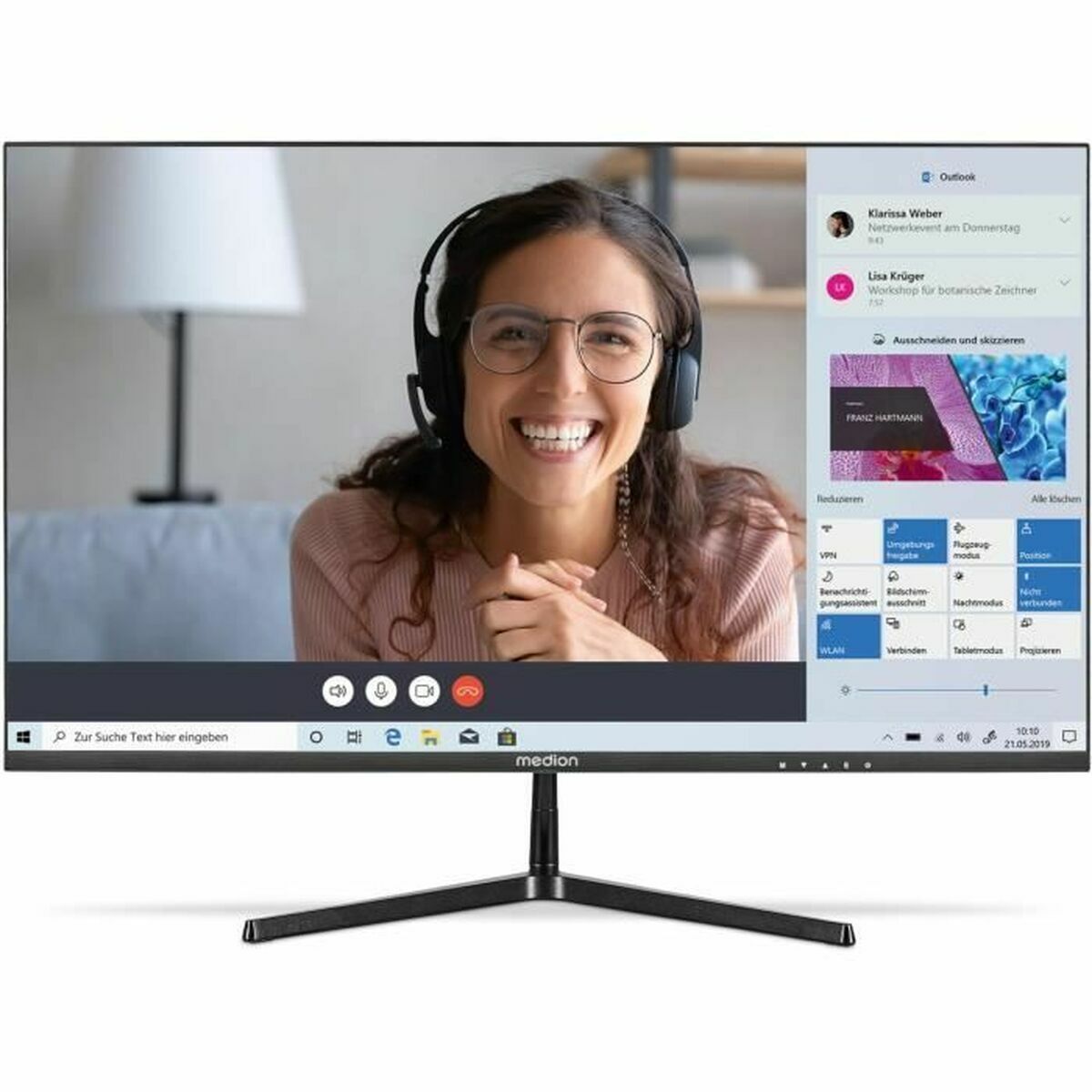 Monitor Medion 30036272 Full HD LCD 22″