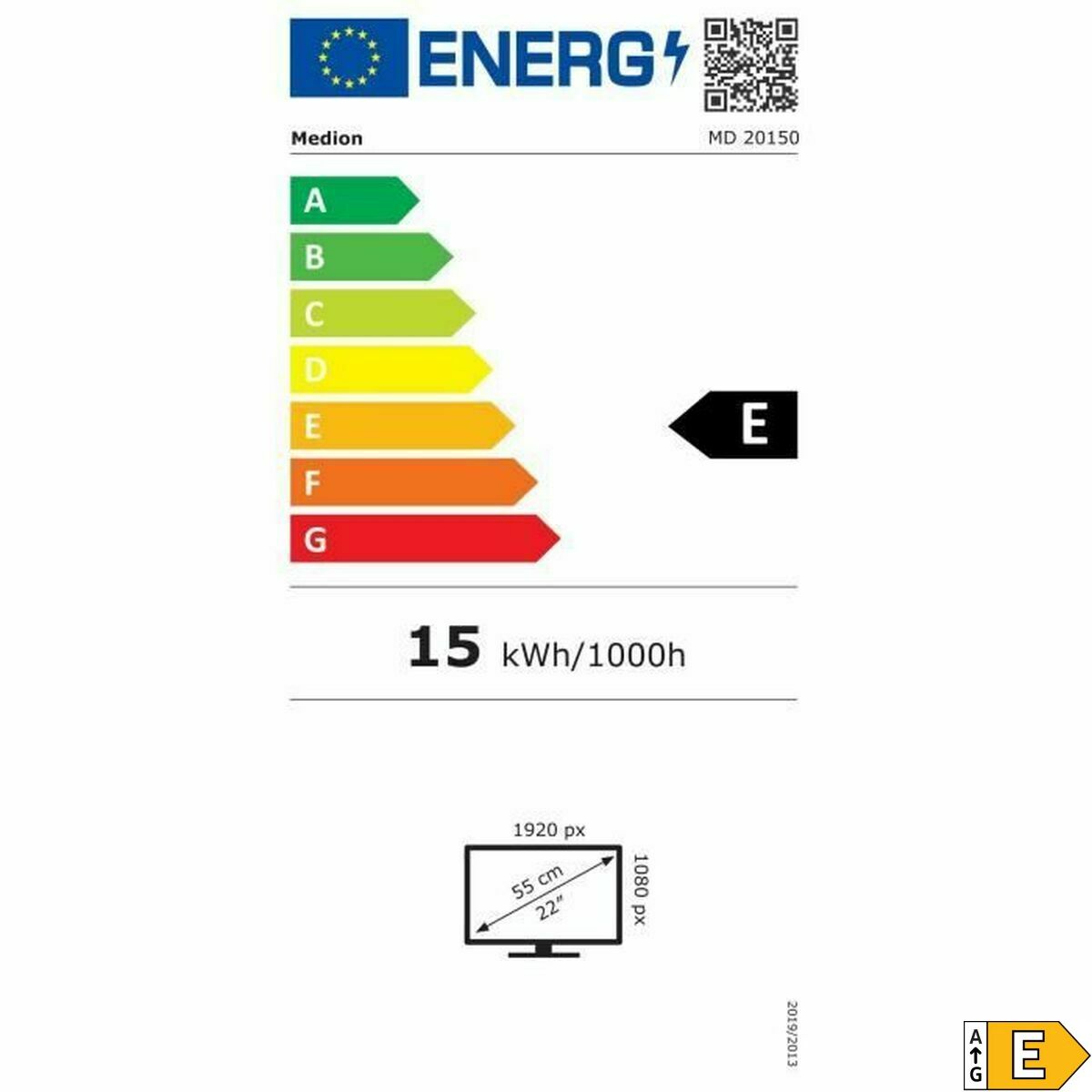 Monitor Medion 30036272 Full HD LCD 22″